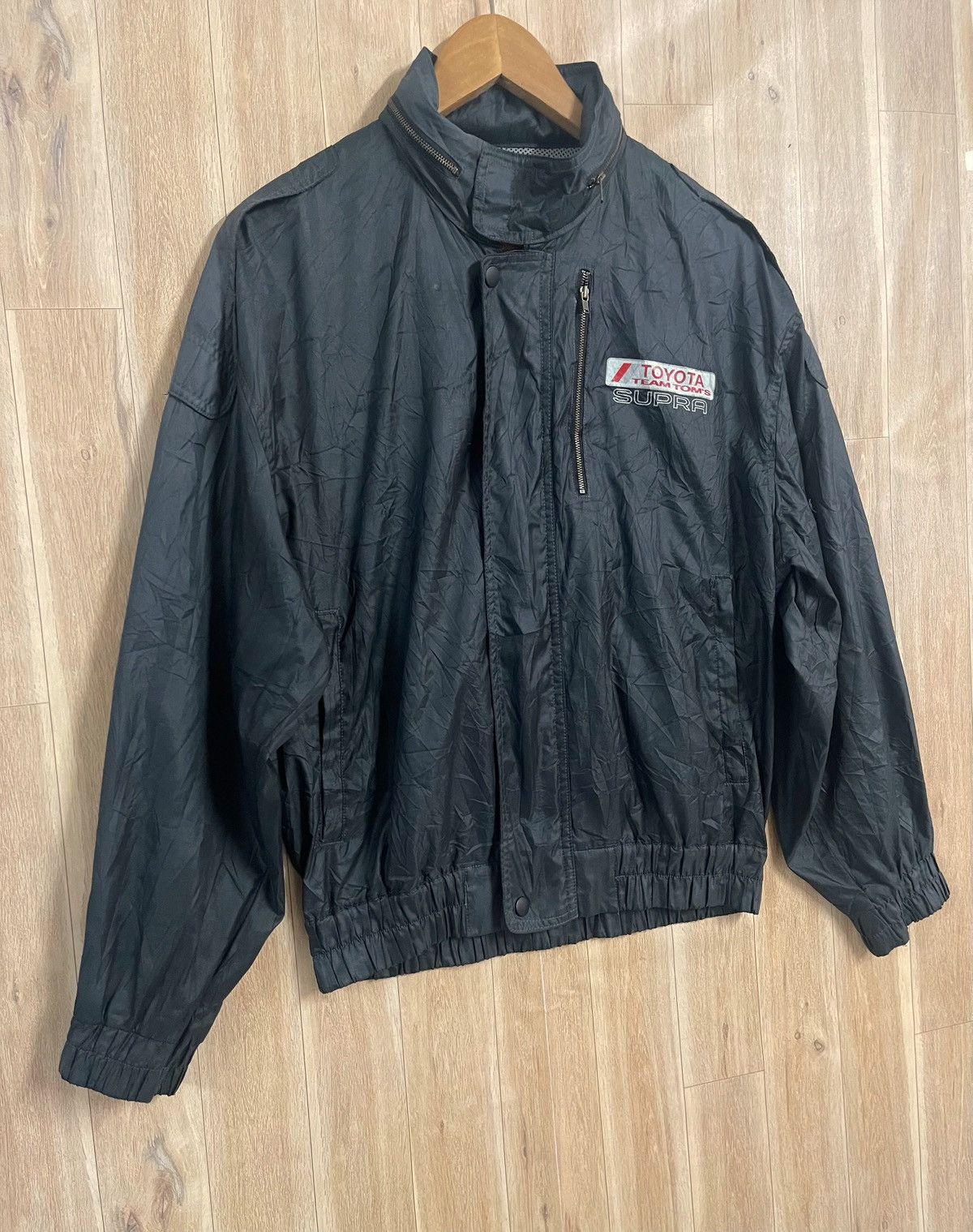 Japanese Brand × Vintage Vintage Toyota Jacket Supra by Team Tom’s TRD JDM L Size US L / EU 52-54 / 3 - 2 Thumbnail
