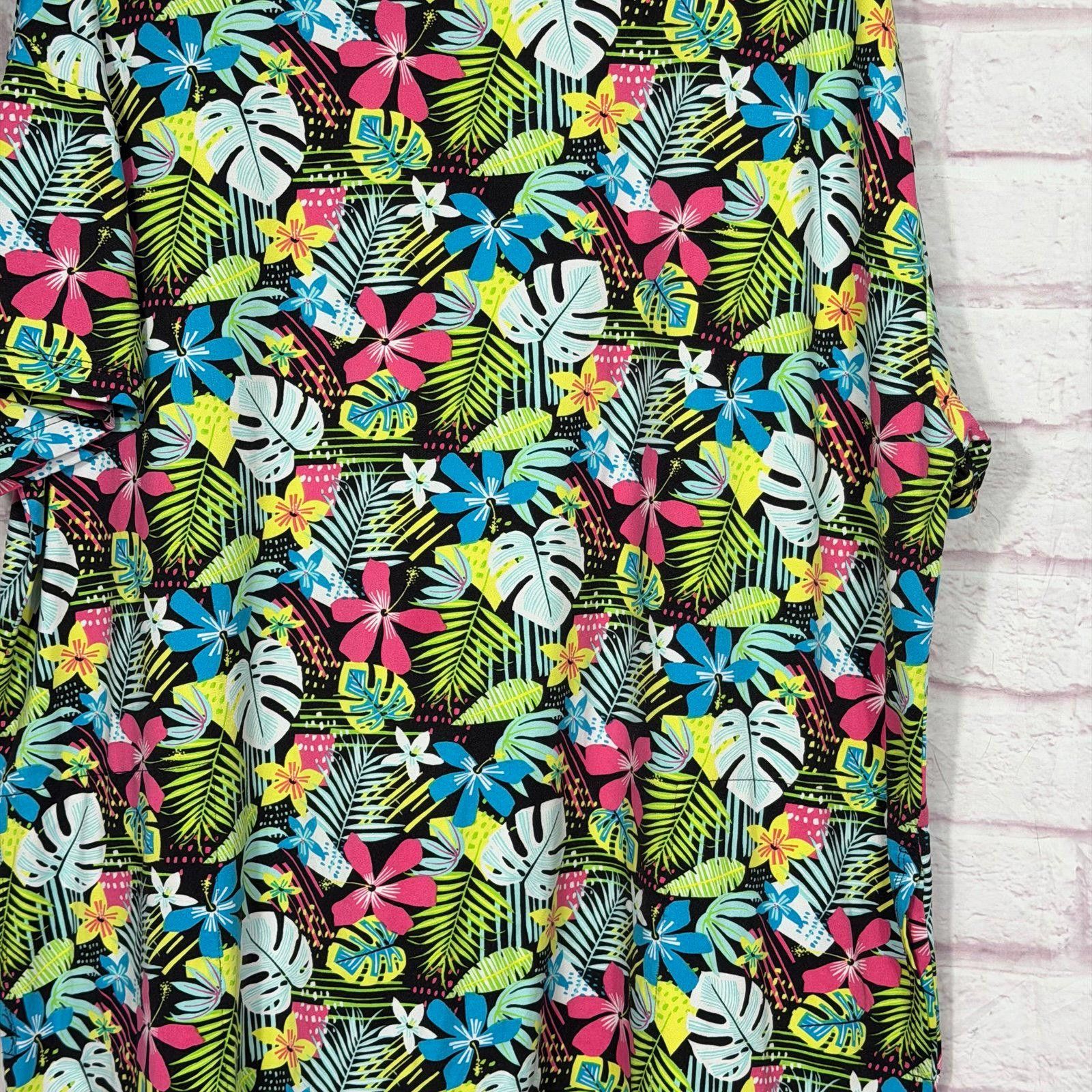 Other Secret Treasures L/XL Tropical Floral Nightgown Size ONE SIZE - 2 Thumbnail