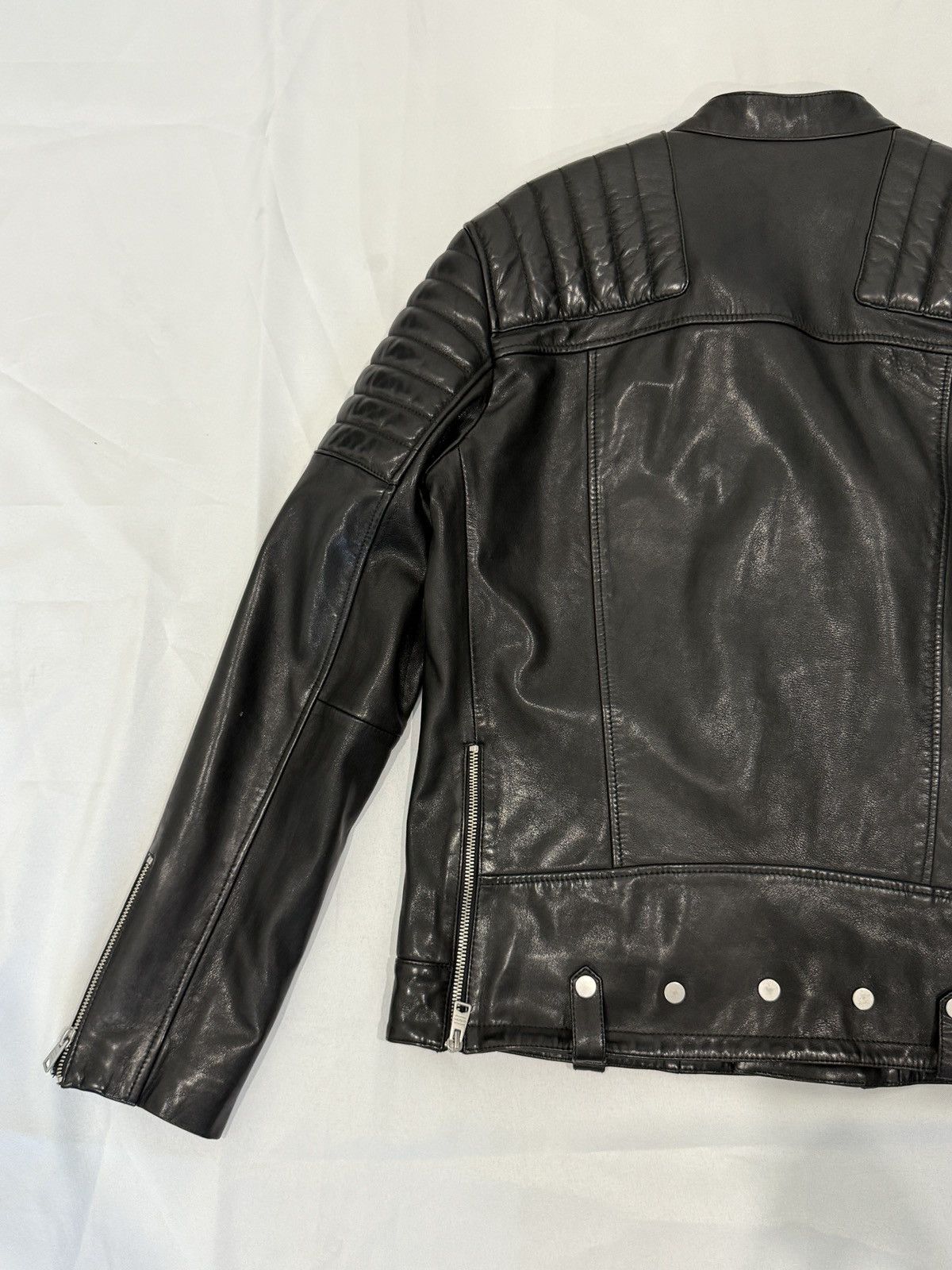 Allsaints Allsaints Silas Leather Jacket M Size US M / EU 48-50 / 2 - 9 Thumbnail