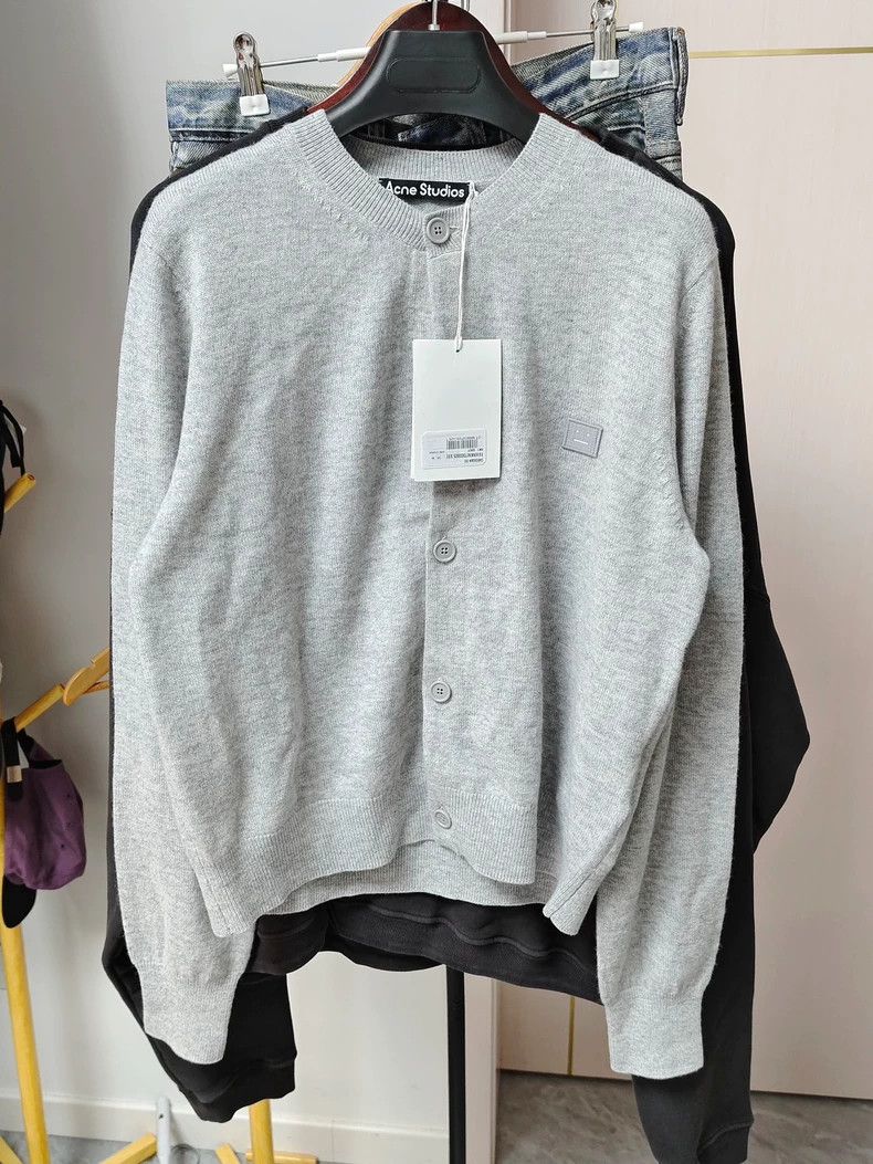 Acne Studios Acne StudiosSolid wool cropped single-breasted long-sleeve Size US XL / EU 56 / 4 - 1 Thumbnail