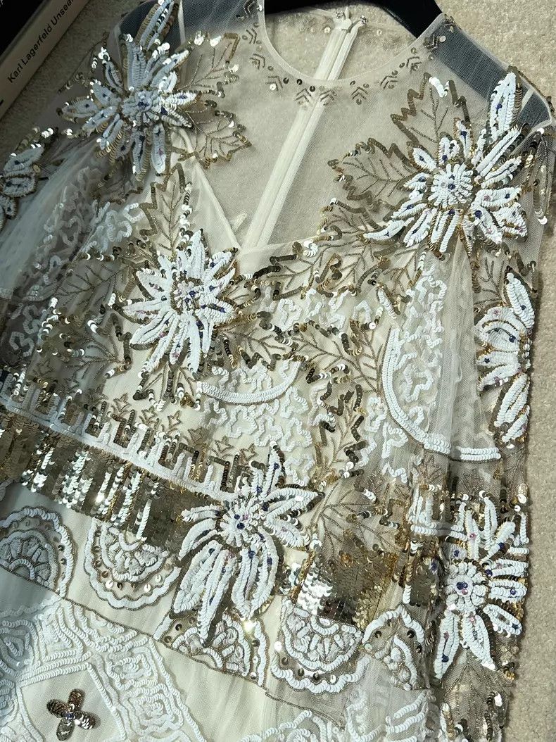 Valentino Valentino Sequin Party Dress Dress Size XS / US 0-2 / IT 36-38 - 4 Thumbnail