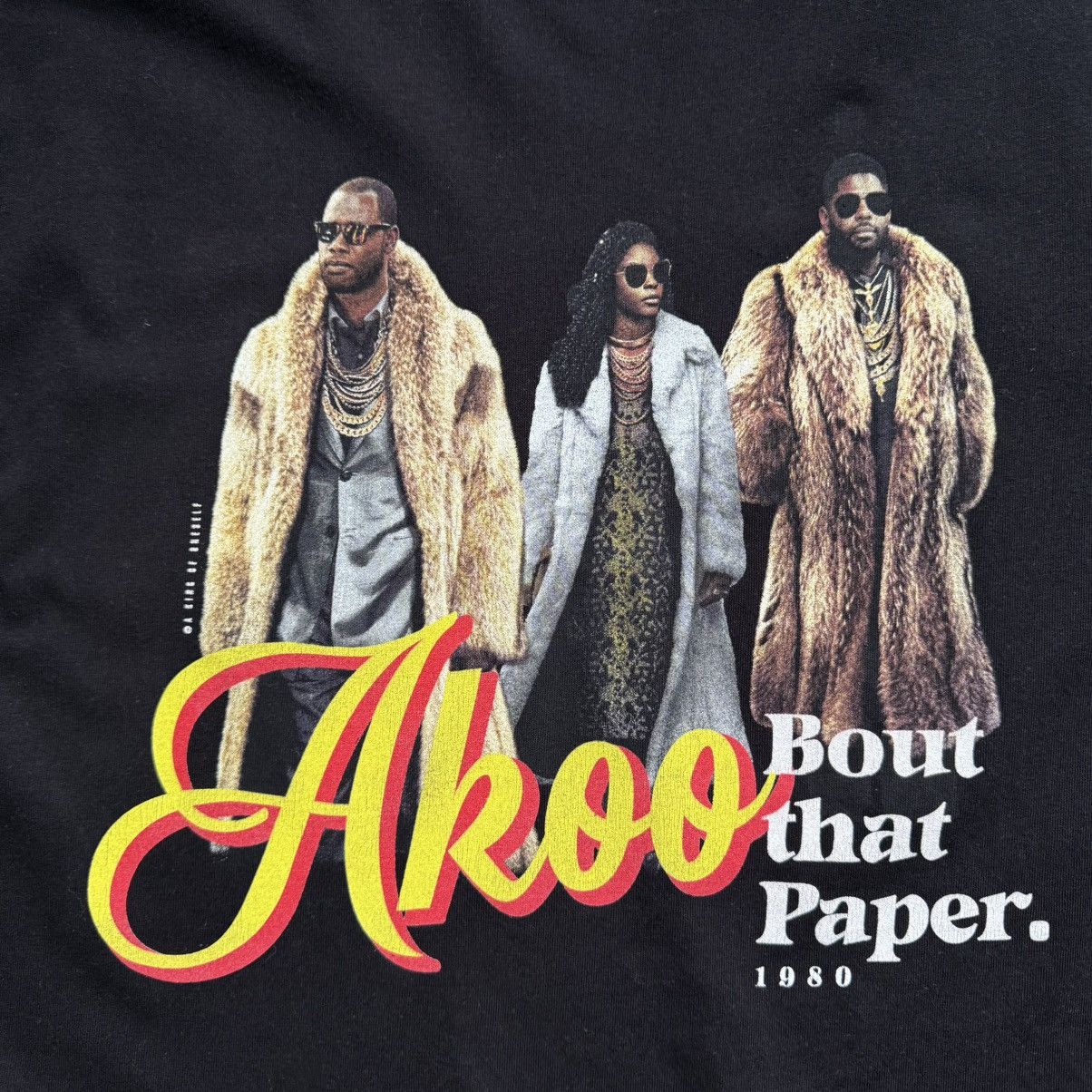 AKOO AKOO Bout That Paper T-Shirt Size US XL / EU 56 / 4 - 4 Thumbnail