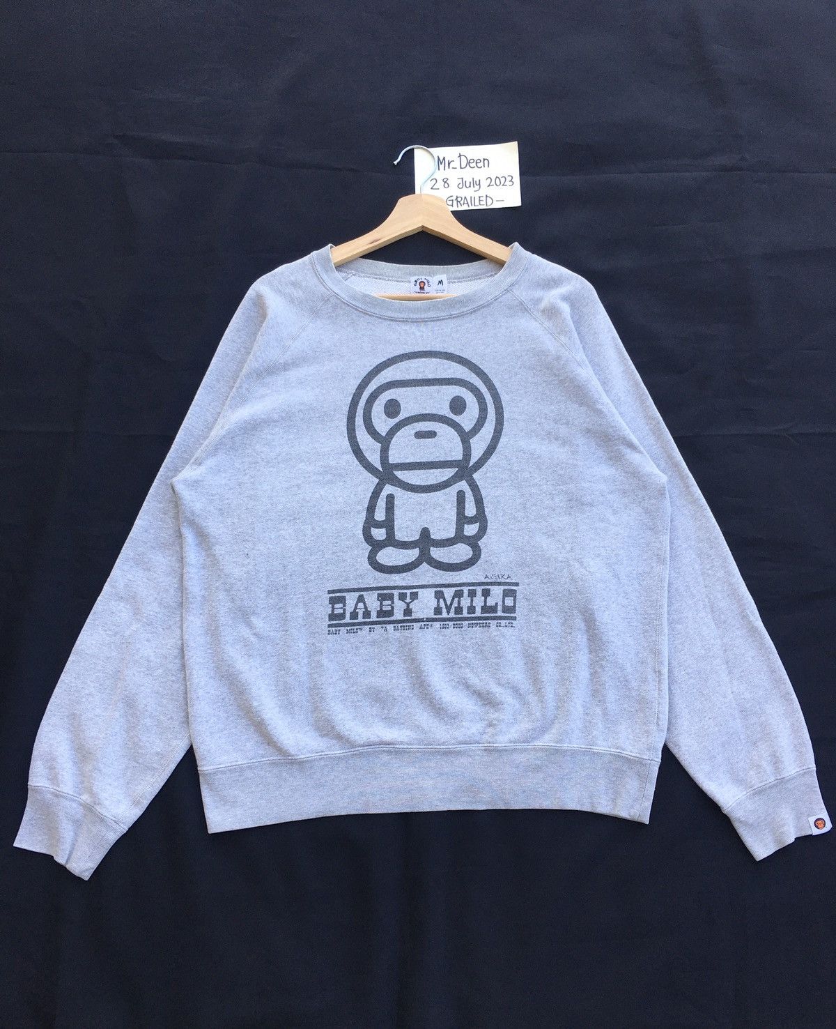 Bape Rare BAPE Baby Milo ASNKA Sweatshirt Size US M / EU 48-50 / 2 - 5 Thumbnail