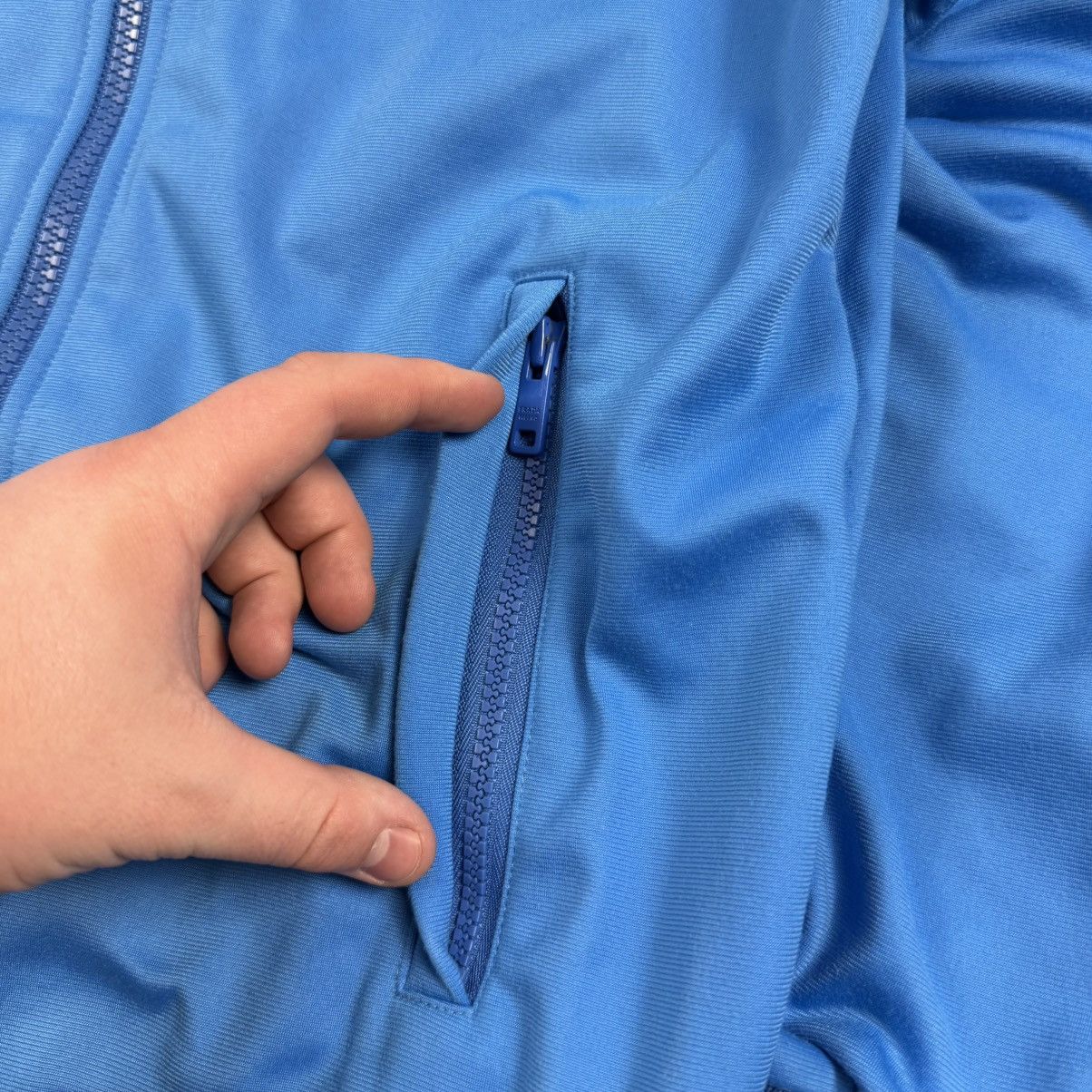 Prada Prada Milano Triangle Logo Zip Track ‘Blue/Black’ Jacket Size US M / EU 48-50 / 2 - 6 Thumbnail