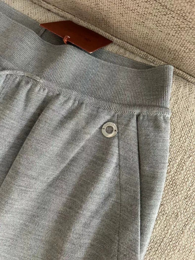 Loro Piana LORO PIANA Cashmere and silk trousers Size 27" / US 4 / IT 40 - 2 Thumbnail