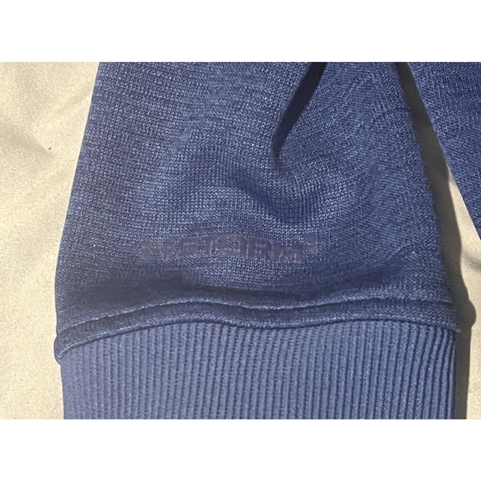 Under Armour Under Armour Golf UA Storm Pull Over 1/4 Zip Sweater Men's Large Blue Size US L / EU 52-54 / 3 - 2 Thumbnail
