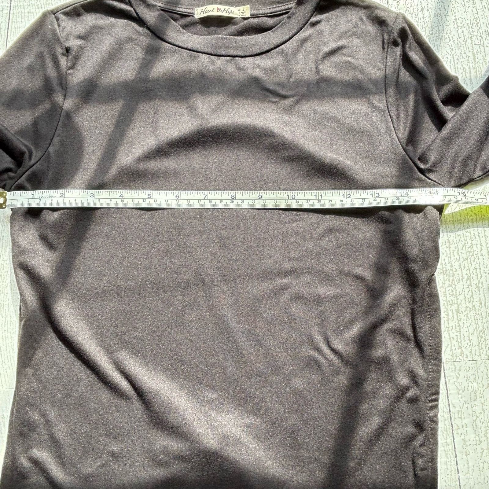 Other Heart & Hips Black Long Sleeve Backless Top Size Large Size L / US 10 / IT 46 - 5 Thumbnail