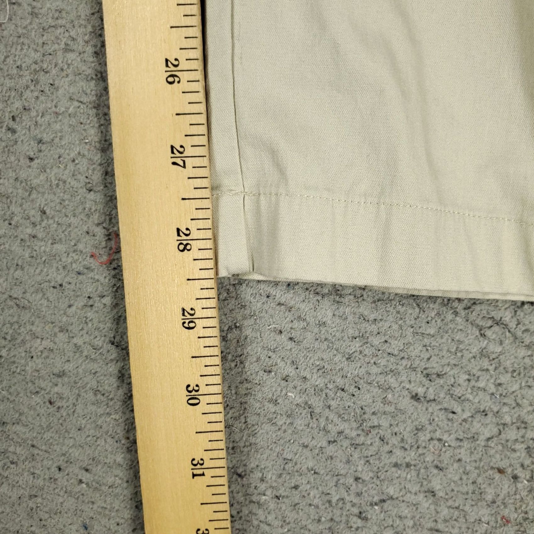 Lululemon Lululemon Mens Pants Beige Commission Twill Straight Chino Trousers 34x28 Size US 34 / EU 50 - 7 Thumbnail