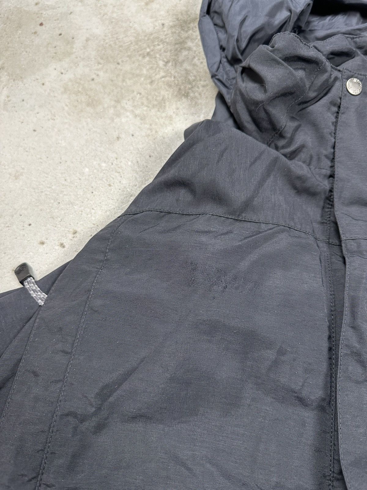 The North Face × Vintage ‼️ Vintage y2k The North Face HyVent Black Jacket Hooded Size US XL / EU 56 / 4 - 6 Thumbnail