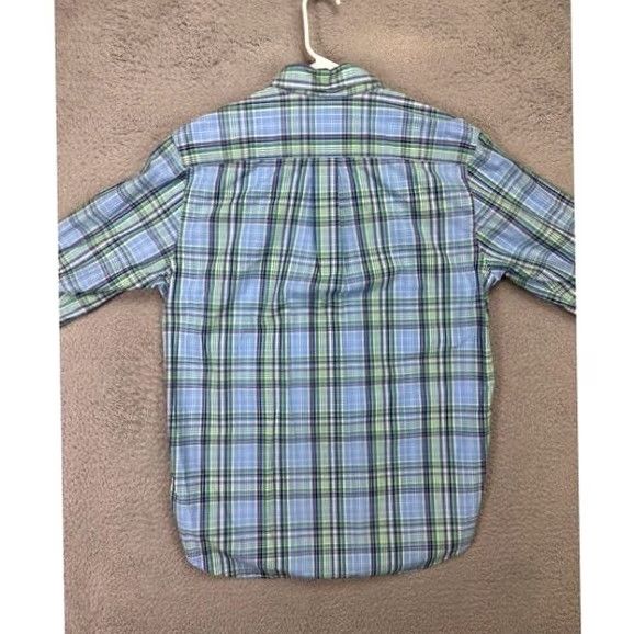 Vineyard Vines Vineyard Vines Tucker Shirt Mens Medium Blue Tartan Plaid Slim Button-Down Button-Up Size US M / EU 48-50 / 2 - 3 Thumbnail