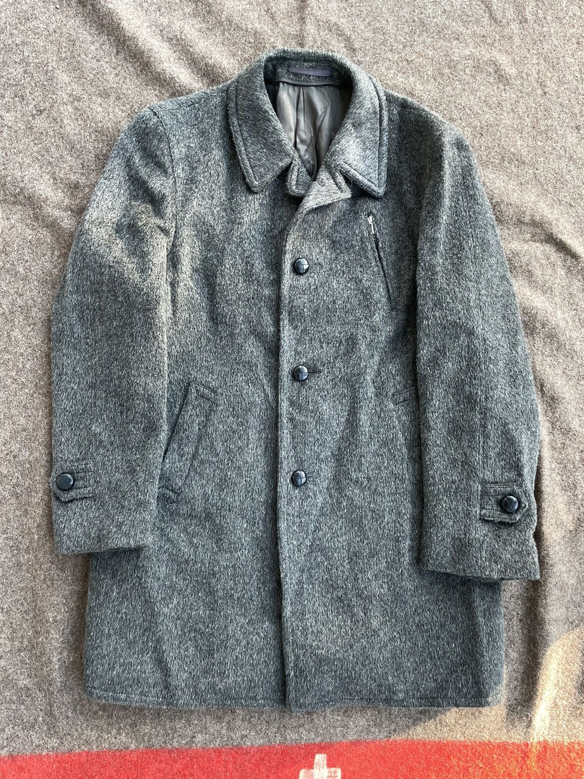 Vintage Vintage Wool & Mohair Coat Size US M / EU 48-50 / 2 - 1 Thumbnail