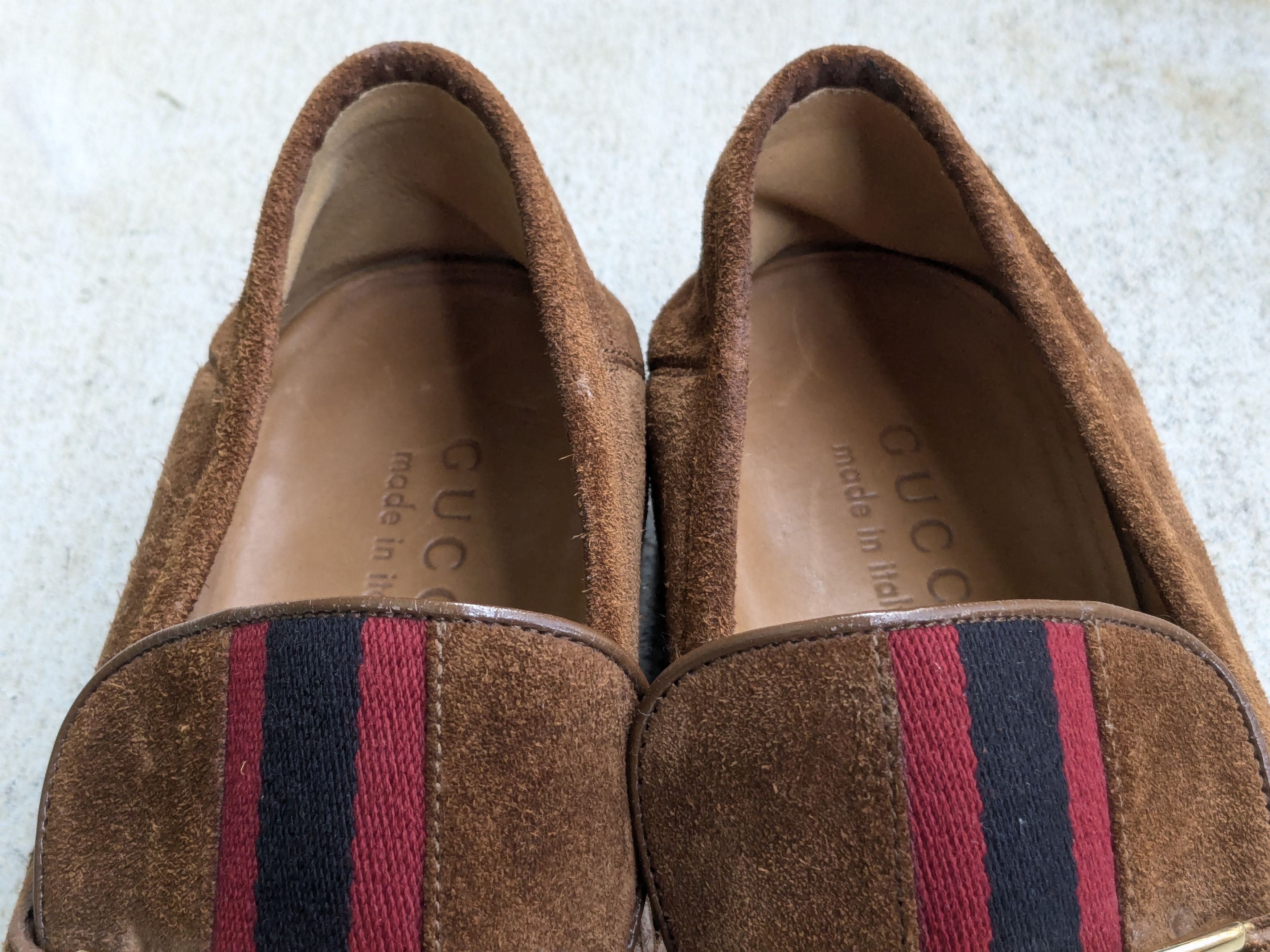Gucci Gucci Interlocking G Loafers Brown Suede 9 Web Horsebit Size US 9 / EU 42 - 7 Thumbnail