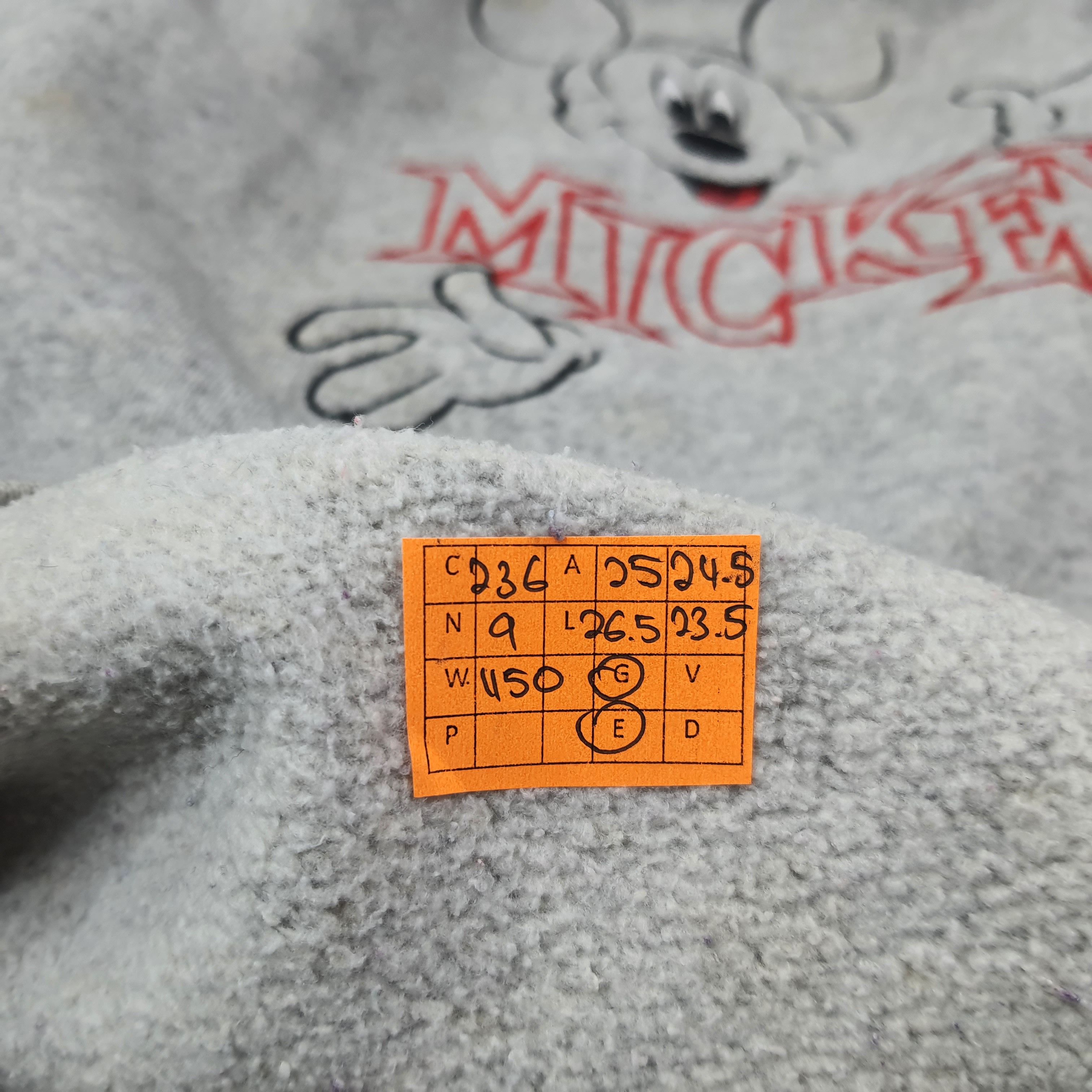 Disney Vintage Disney Mickey Mouse Sweatshirt C236N9 Size US L / EU 52-54 / 3 - 6 Thumbnail