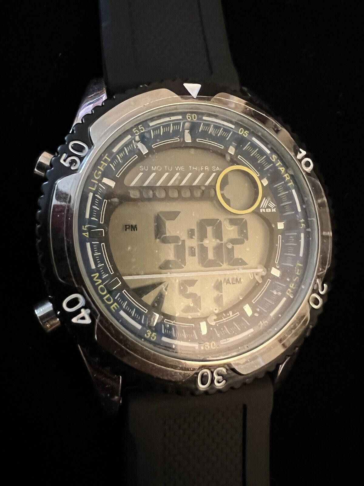 Designer RBX Watch 46 mm Plastic On Front And Back Of Watch Size ONE SIZE - 1 Thumbnail
