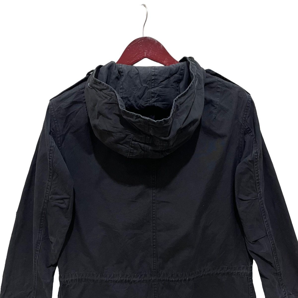 Alpha Industries Vintage Alpha Industries Hoodie Fishtail Parka Jacket Size US S / EU 44-46 / 1 - 10 Thumbnail