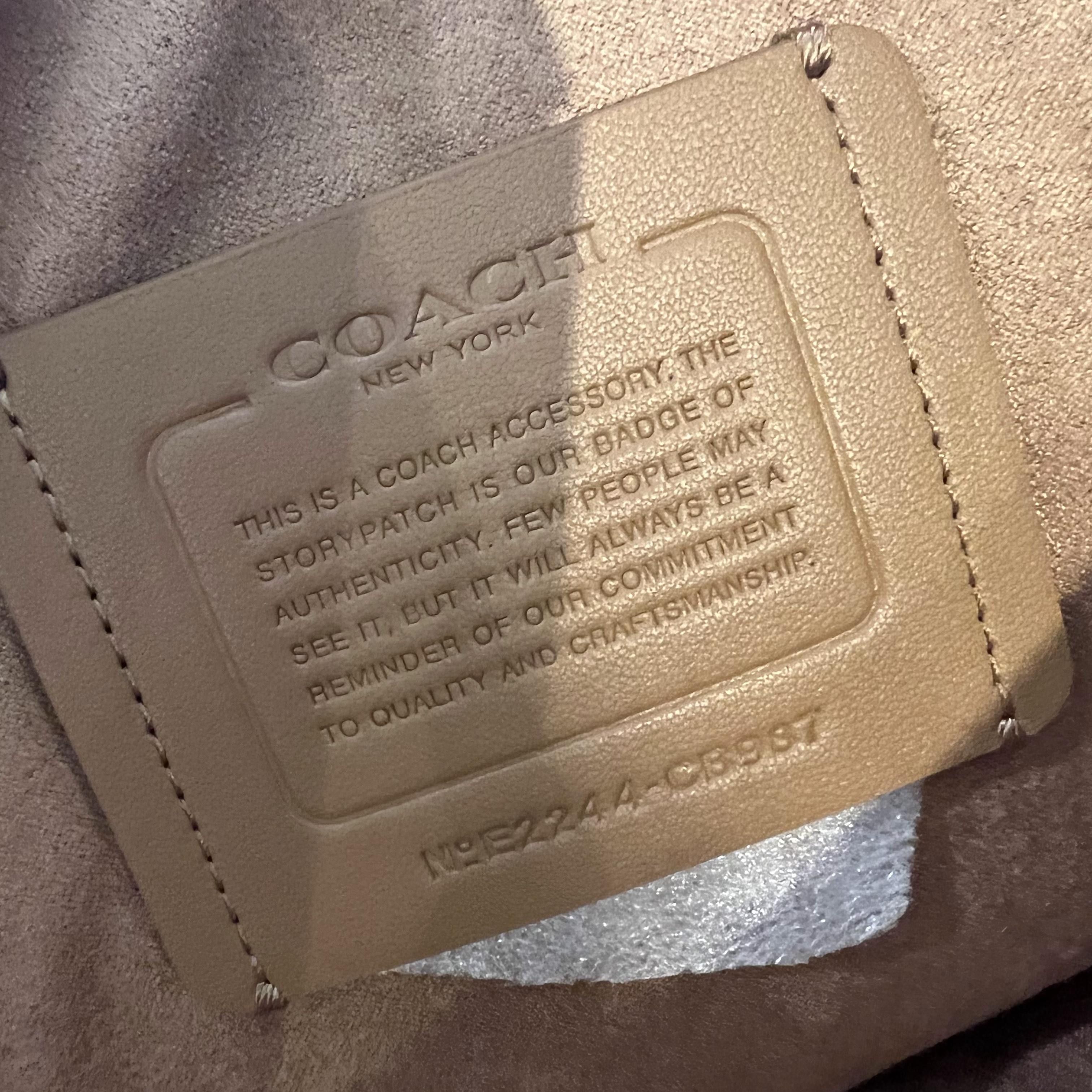 COACH Laptop Case In Signature Canvas With Varsity Motif