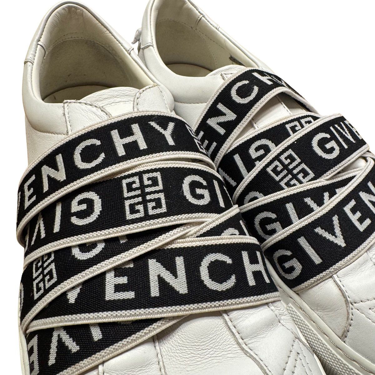 Givenchy Givenchy White 4G Elastic Urban Knots Sneakers Size US 10.5 / EU 43-44 - 6 Thumbnail