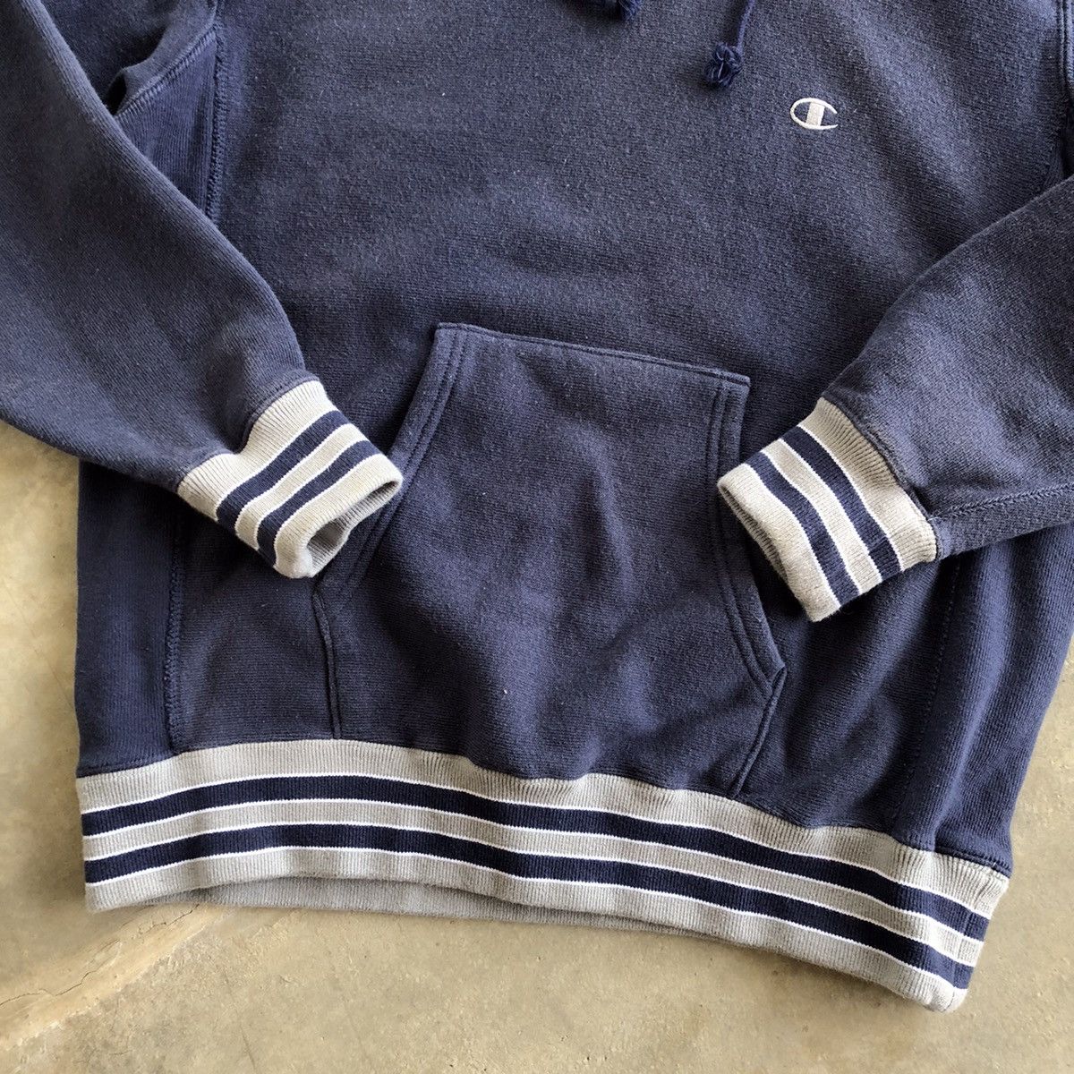CHAMPION Reverse Weave Ring Hoodie Pullover Sweatshirt