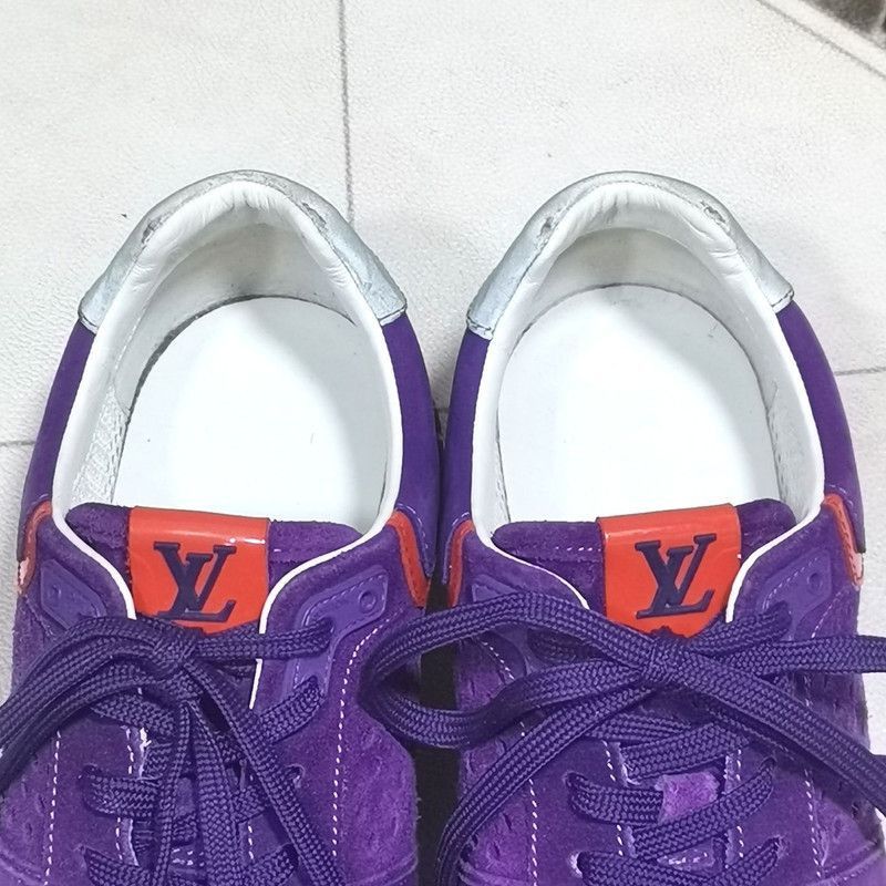 Louis Vuitton Louis Vuitton Purple Lifestyle Casual Sneakers - Size US 5.5 / EU 38 - 6 Thumbnail