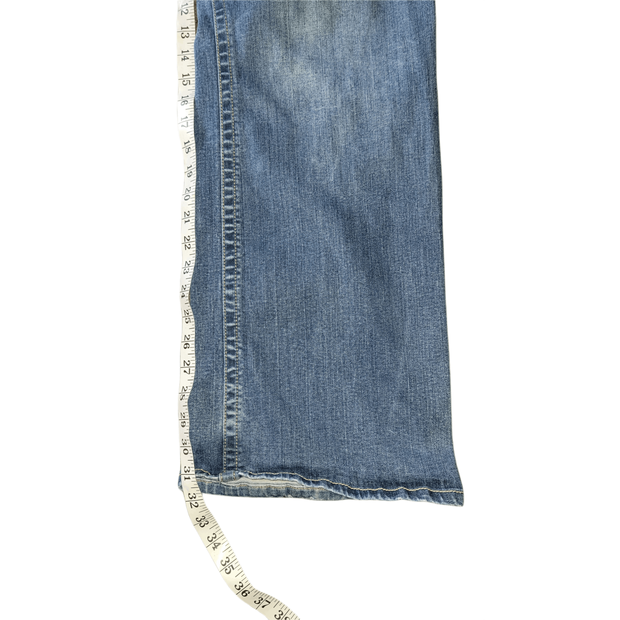 Denim & Co. Lane Bryant Blue Denim Slim Bootcut Jeans Women Sz 28 Averag Size 42" / US 20 - 5 Thumbnail