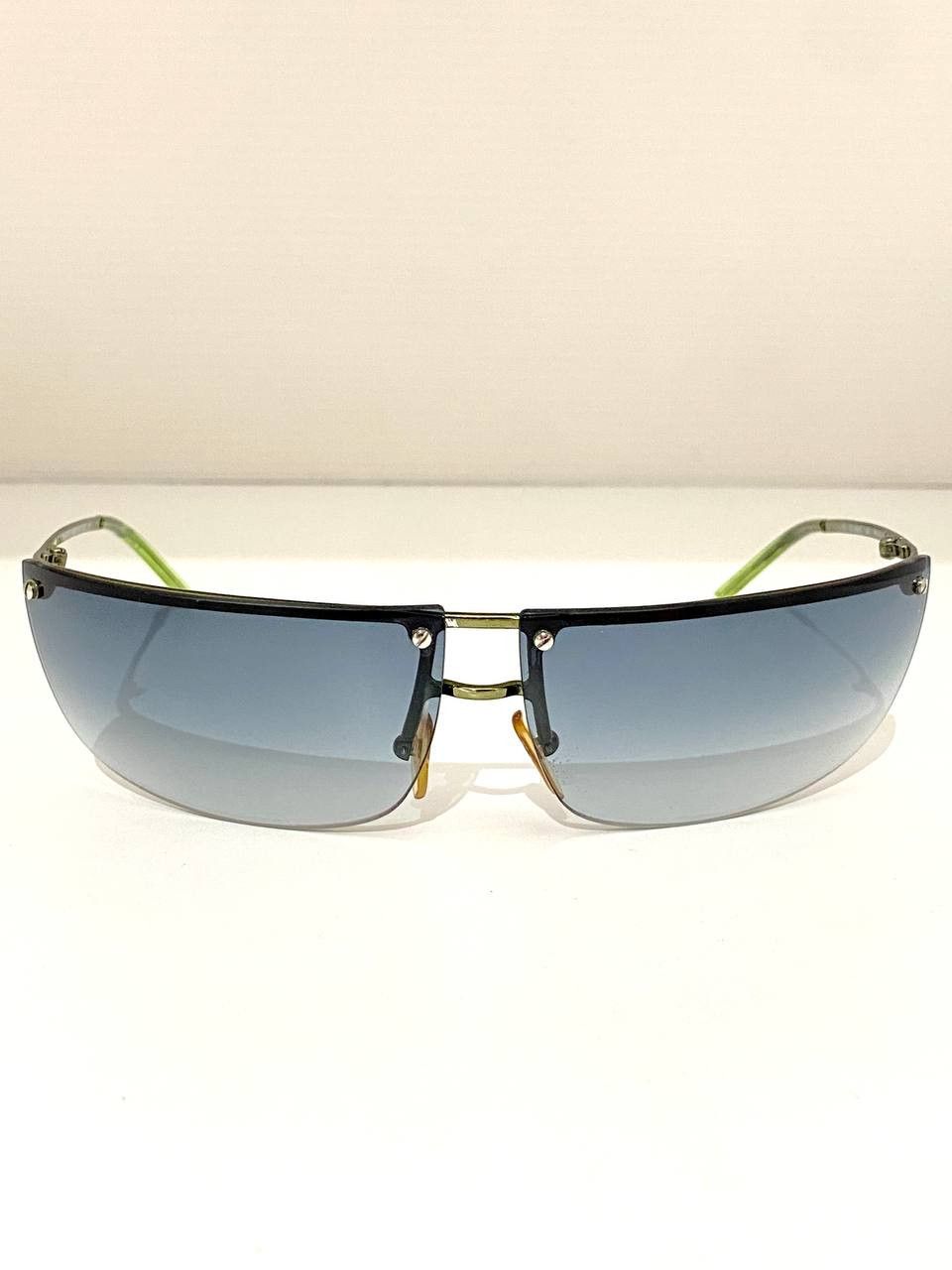 Gucci Gucci GG Logo Rimless Mask Oversized Sunglasses Vintage Y2K Size ONE SIZE - 5 Thumbnail