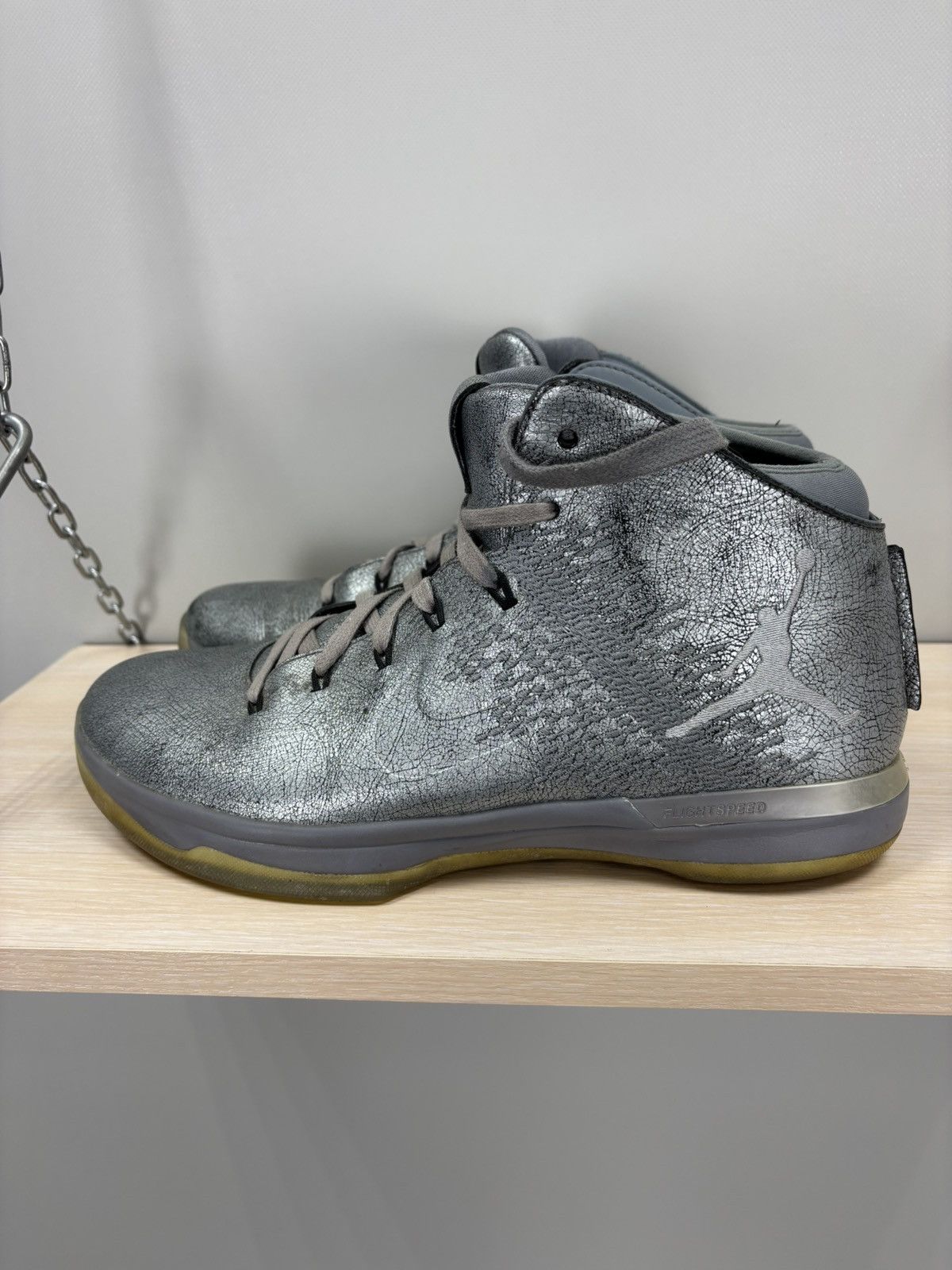 Nike Mens sneakers Nike Air Jordan XXXL 31 Size 45 Color Gray Size US 11 / EU 44 - 8 Thumbnail