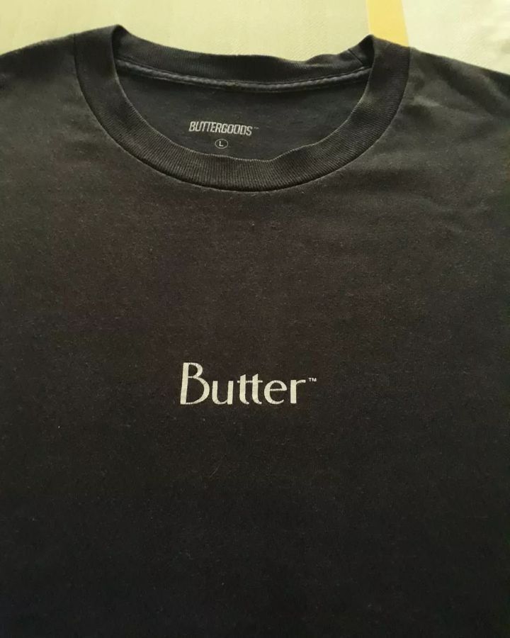 Butter Goods Butter tshirt Black Tee skate skateboard L Size US L / EU 52-54 / 3 - 1 Thumbnail
