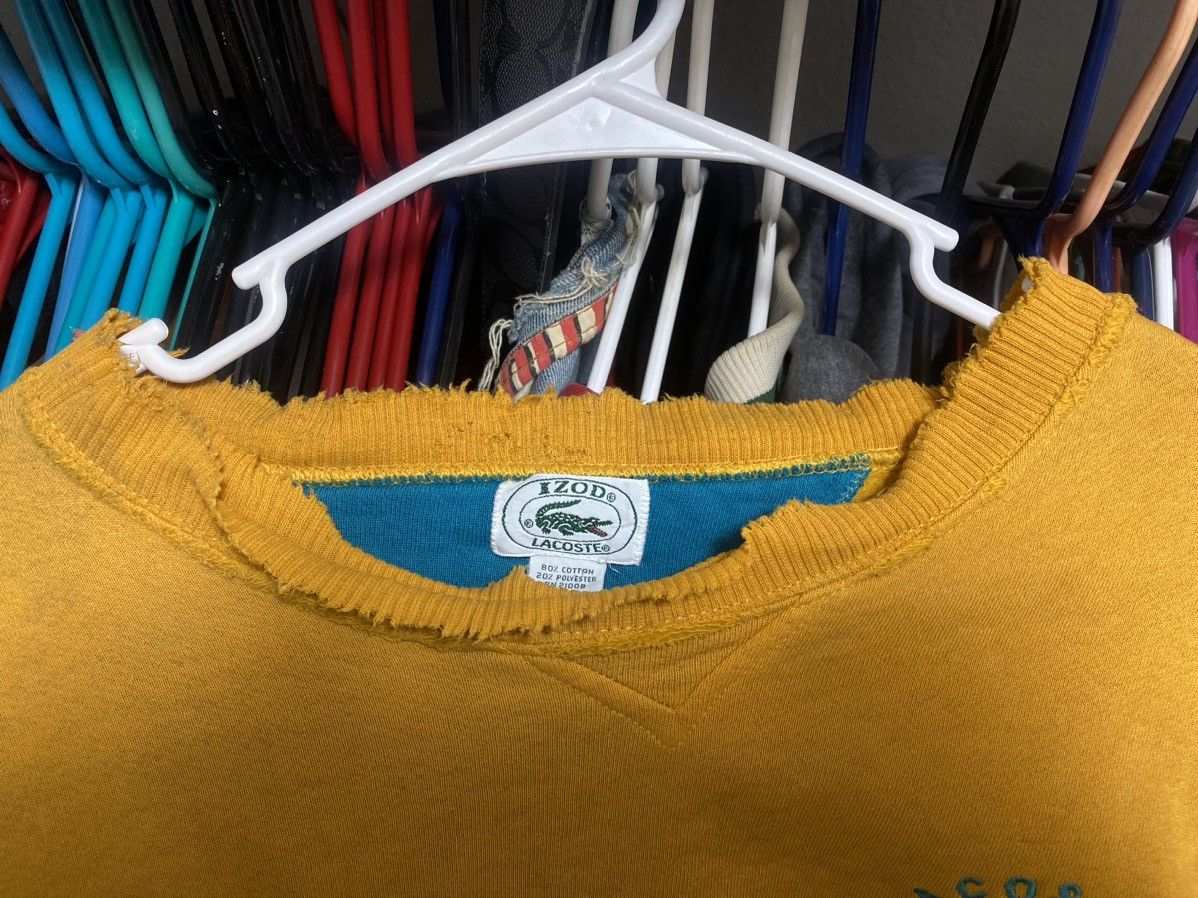 Lacoste Distressed 1970s Lacoste sweatshirt Size US M / EU 48-50 / 2 - 4 Thumbnail