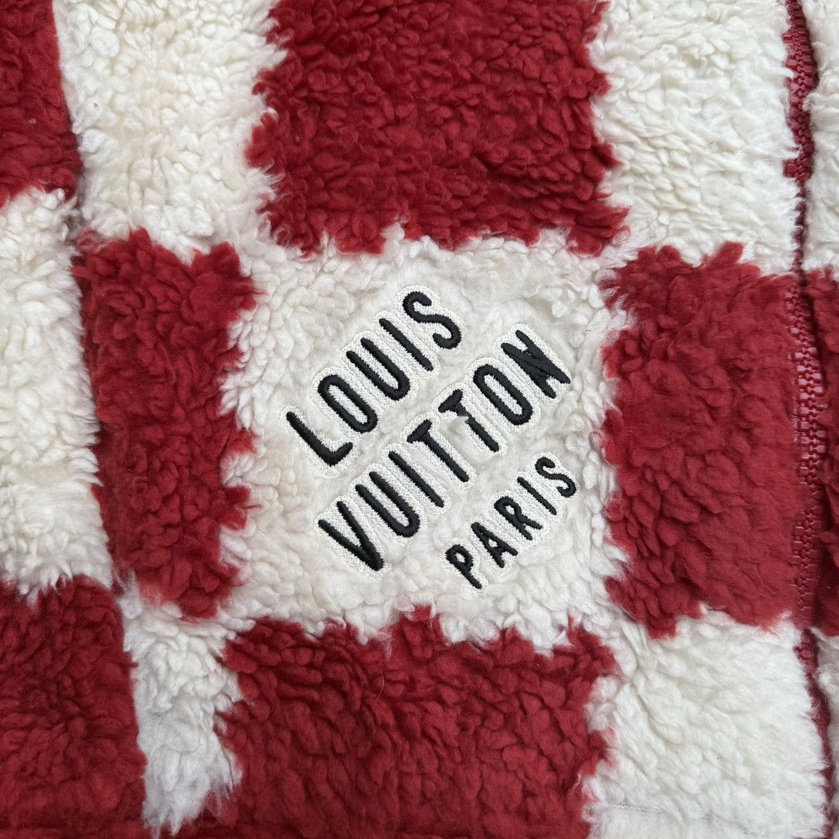 Louis Vuitton × Nigo Louis Vuitton Nigo Jacquard Damier Fleece Blouson Jacket Size US L / EU 52-54 / 3 - 11 Thumbnail