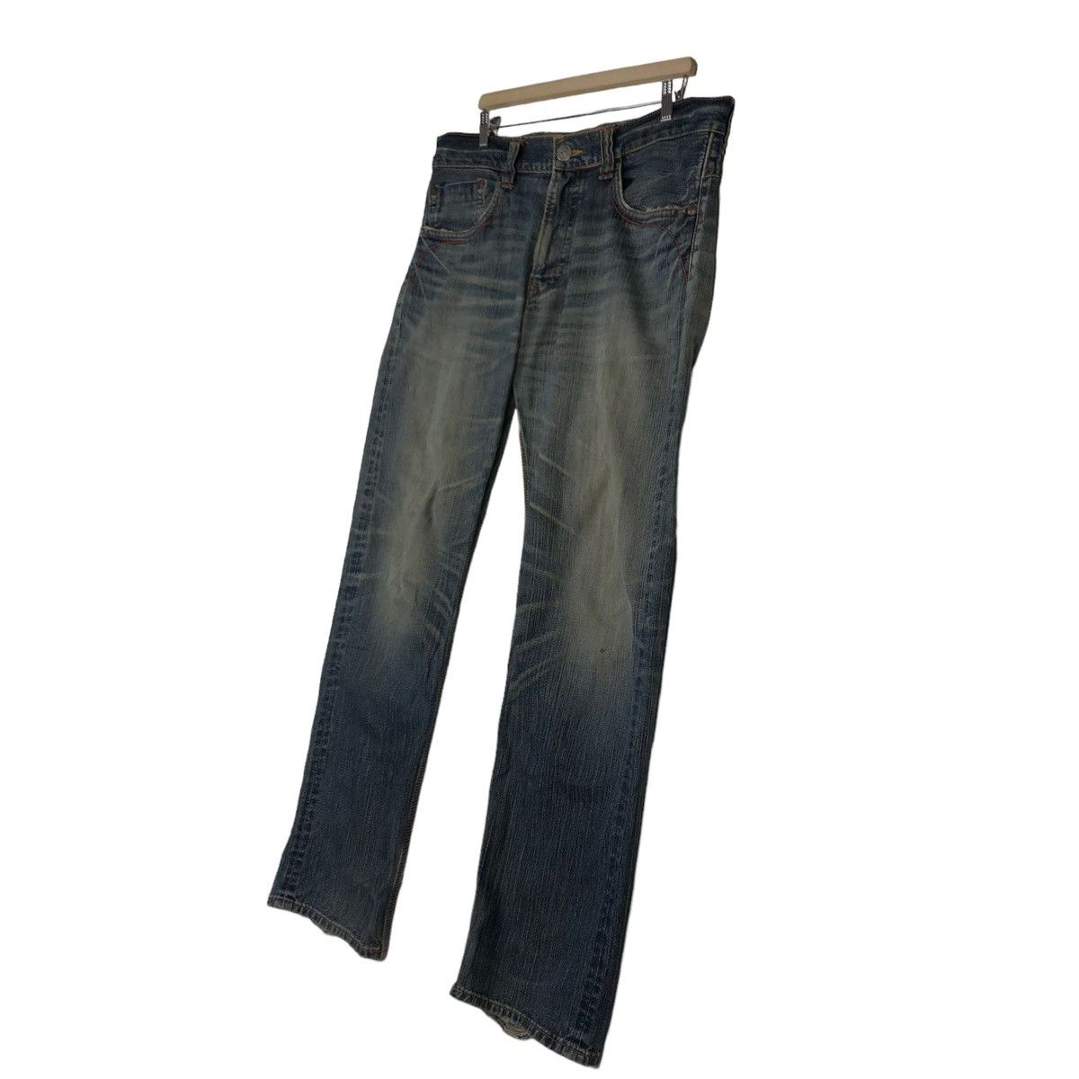 Japanese Brand 🔥VINTAGE DENIM JEANS EDWIN JAPAN INSPIRE ISSEY MIYAKE Size US 38 / EU 54 - 2 Thumbnail
