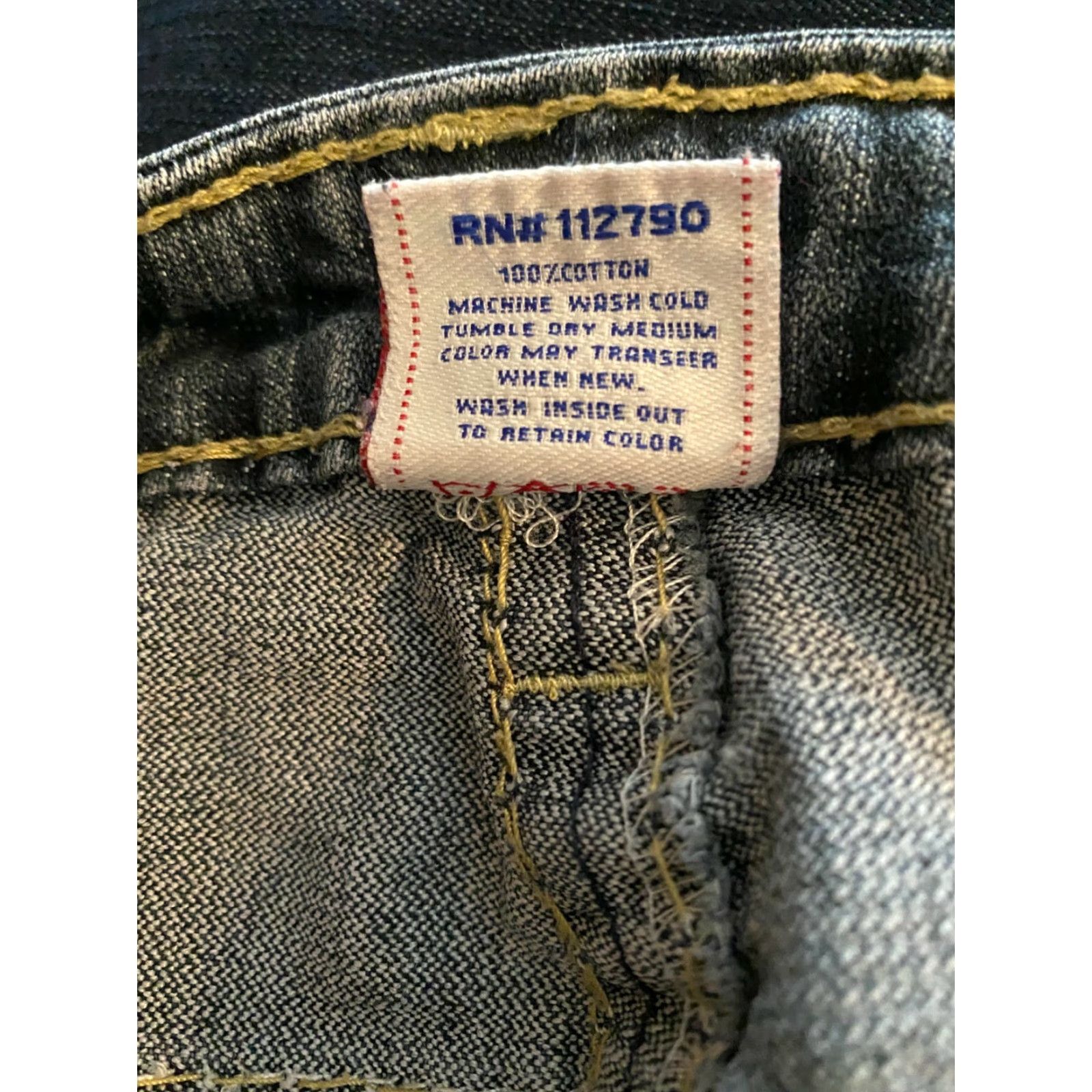 True Religion True Religion Joey Super T Bootcut Jeans Women's Size 27 Blue Medium Wash Regular Rise Vintage? No (remove) No N/A Size 27" / US 4 / IT 40 - 8 Thumbnail