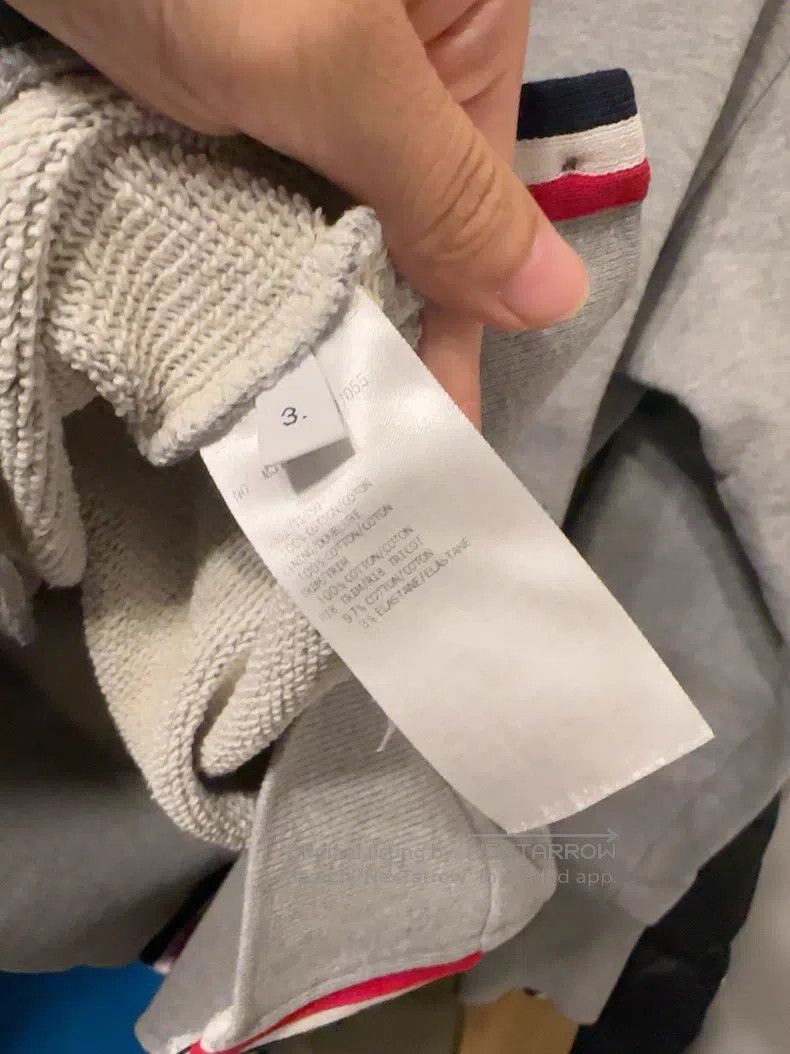 Thom Browne Thom Browne Gray crewneck sweatshirt Size US L / EU 52-54 / 3 - 5 Thumbnail