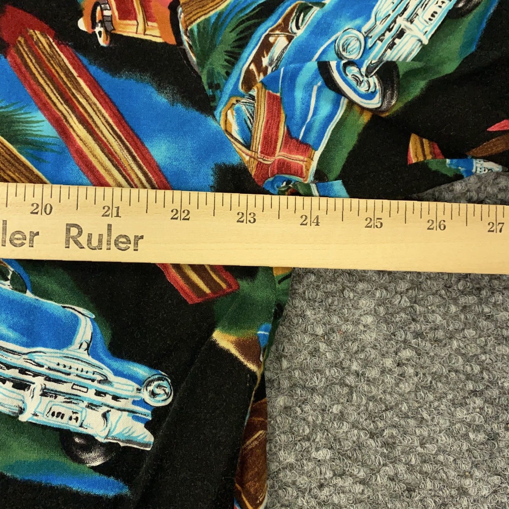 ALOHAS VINTAGE Monticerutti Hawaiian Shirt Mens XL Beach Surf Cars Rayon Aloha 90s Casual Size US XL / EU 56 / 4 - 8 Thumbnail