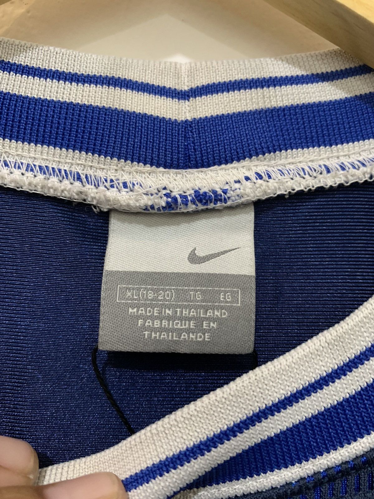 Nike × Vintage Vintage Y2K Nike longsleeve Size US XL / EU 56 / 4 - 4 Thumbnail
