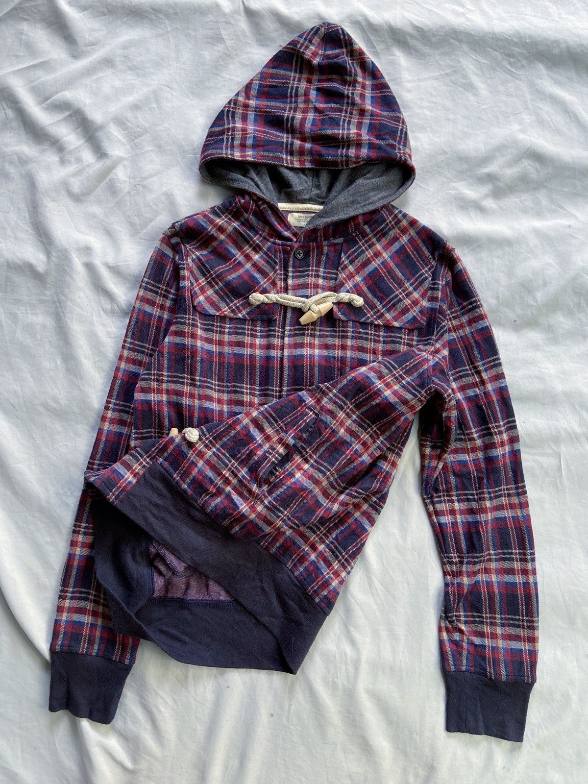 Japanese Brand BACK NUMBER JAPAN ZIP HOODIE kapital junya watanabe Size US M / EU 48-50 / 2 - 3 Thumbnail