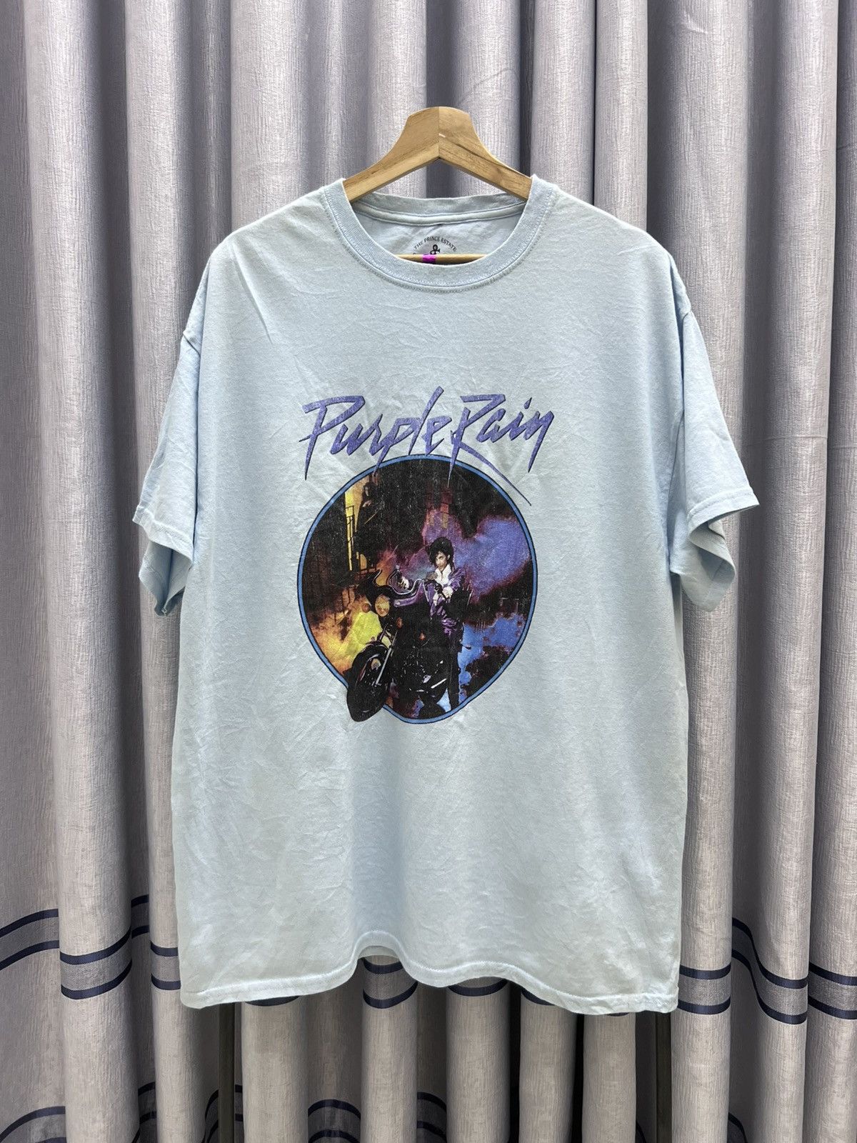 Band Tees Purple Rain Prince Band album Tee Size US XL / EU 56 / 4 - 1 Thumbnail