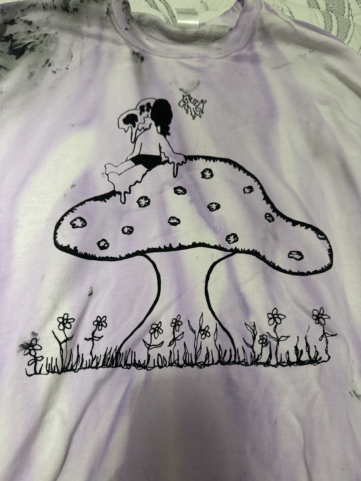 Other Westfall oversized paint splotched sweater Size US L / EU 52-54 / 3 - 1 Thumbnail