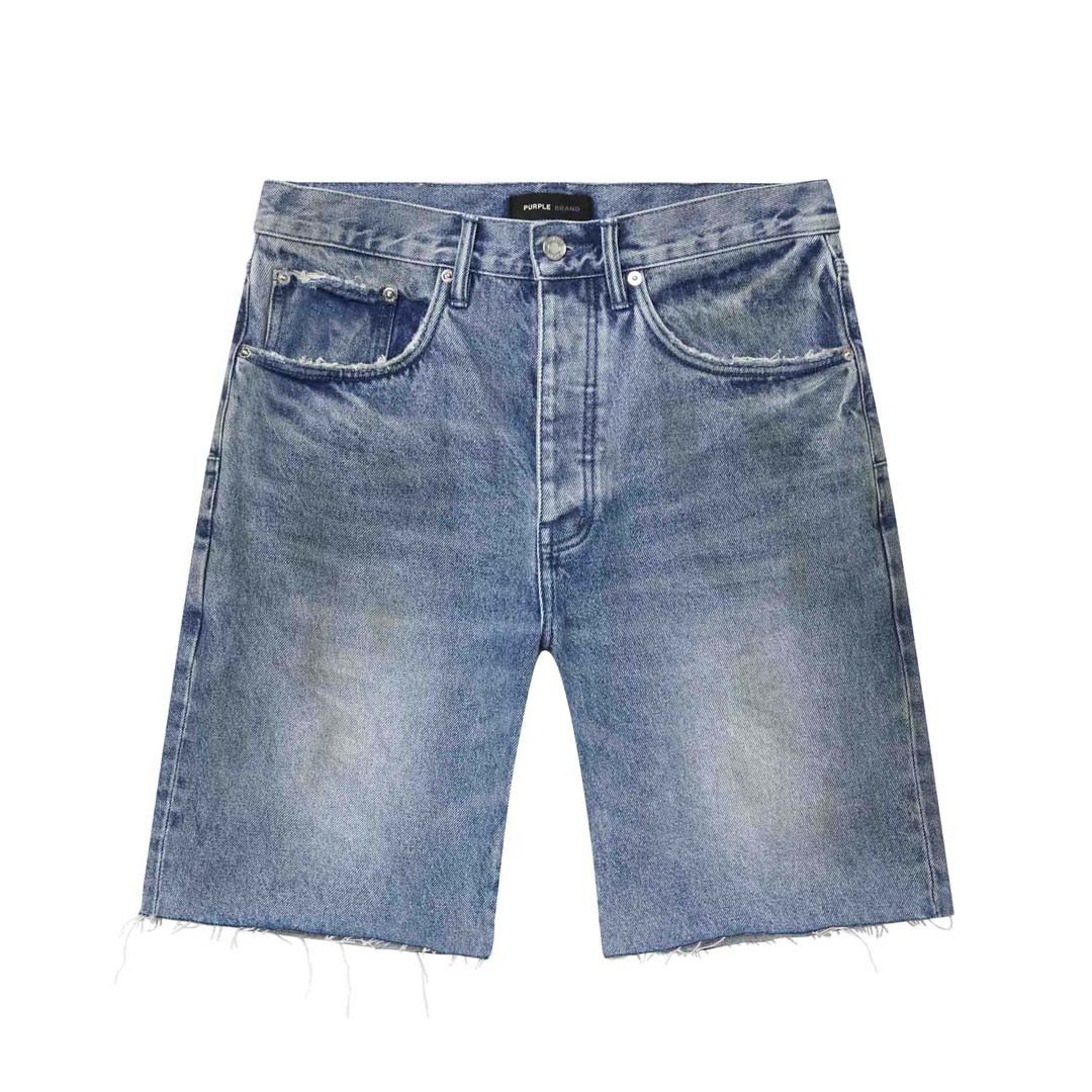 Purple Brand Ferrous Steel Blue Jean Shorts Size US XS / EU 42 / 0 - 1 Thumbnail
