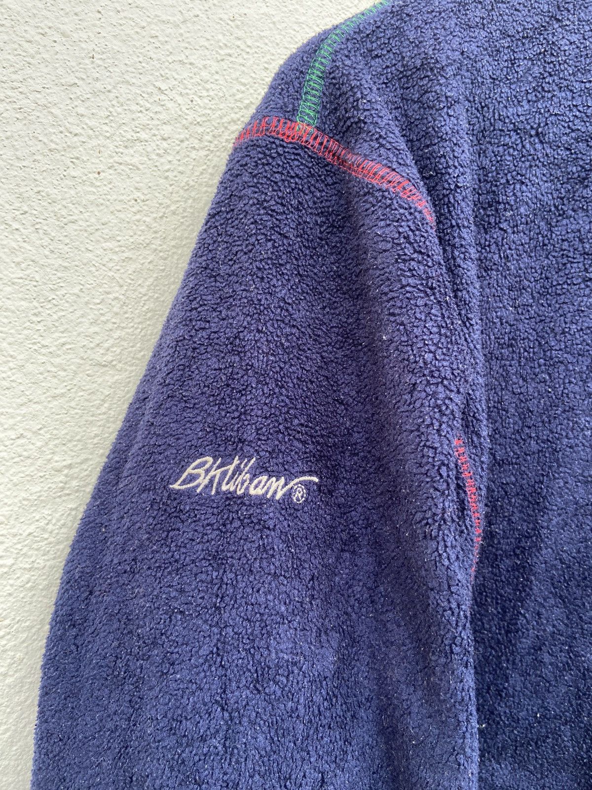 American Apparel 🔥 Vintage 90s Vintage Bkliban sweater zipper fleece Size US L / EU 52-54 / 3 - 5 Thumbnail