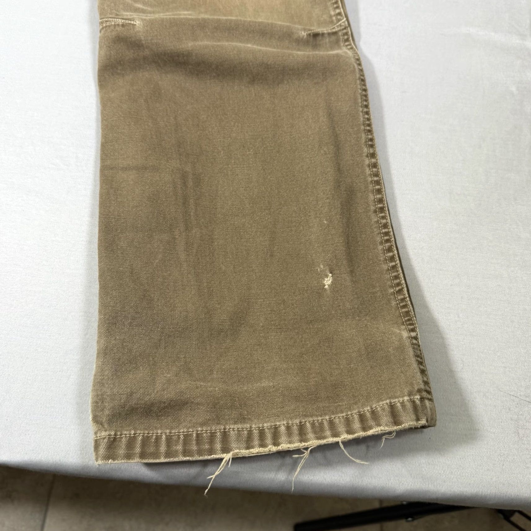 Doublet VINTAGE Kuhl The Lawless Pants Men 38x32 Brown Canvas Work Carpenter Stretch 5-Pocket Denim Style Regular Straight Mens Size US 38 / EU 54 - 3 Thumbnail