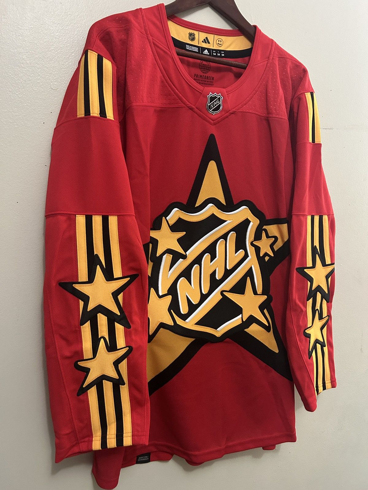 Adidas × NHL 2024 All Star Game Adidas x Drew House Red NHL Jersey Size US XL / EU 56 / 4 - 2 Thumbnail