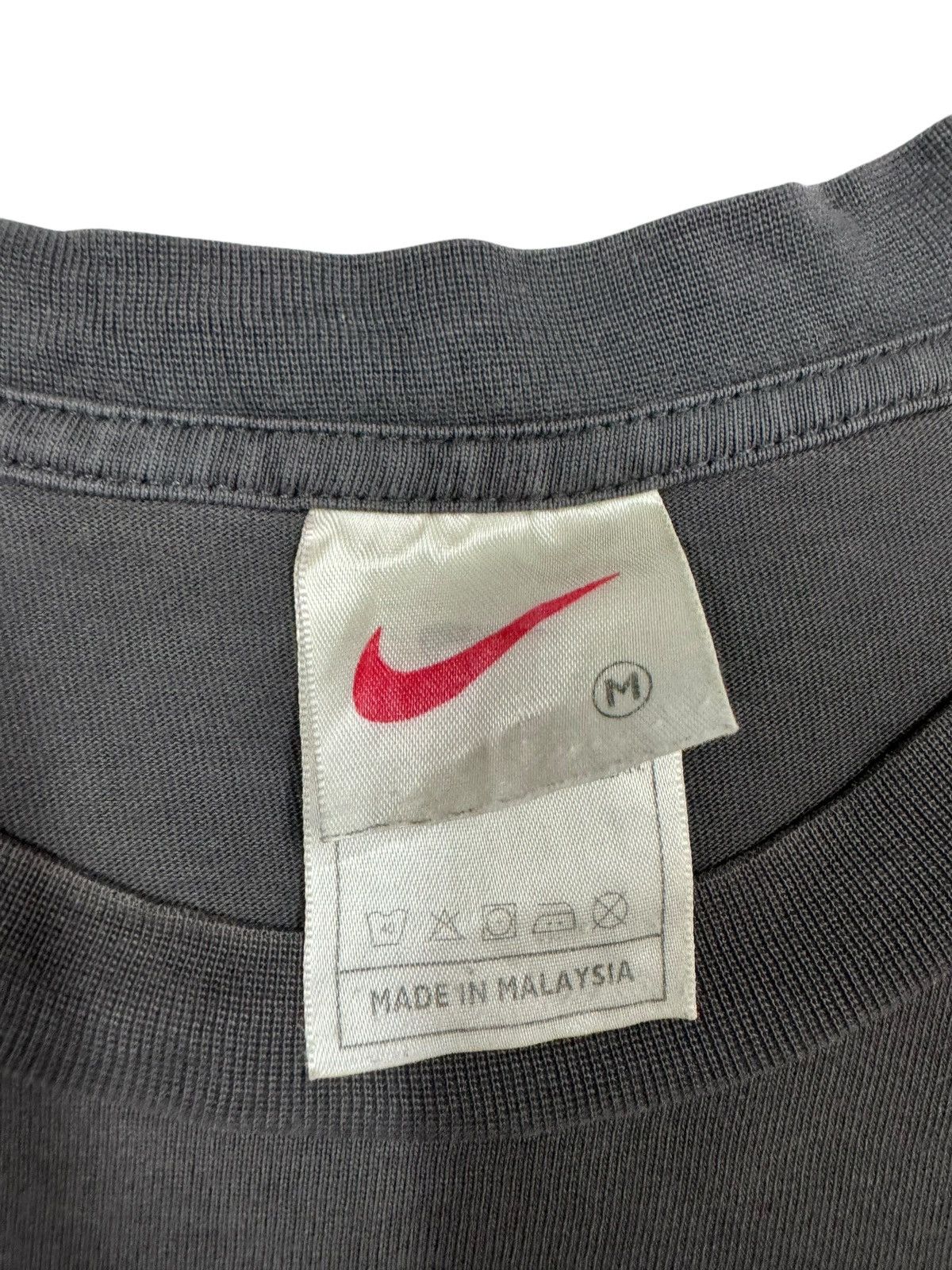Nike × Vintage Vtg🔥Y2k Nike Swoosh 2000 Spellout Longsleeve Tee Size US M / EU 48-50 / 2 - 8 Thumbnail