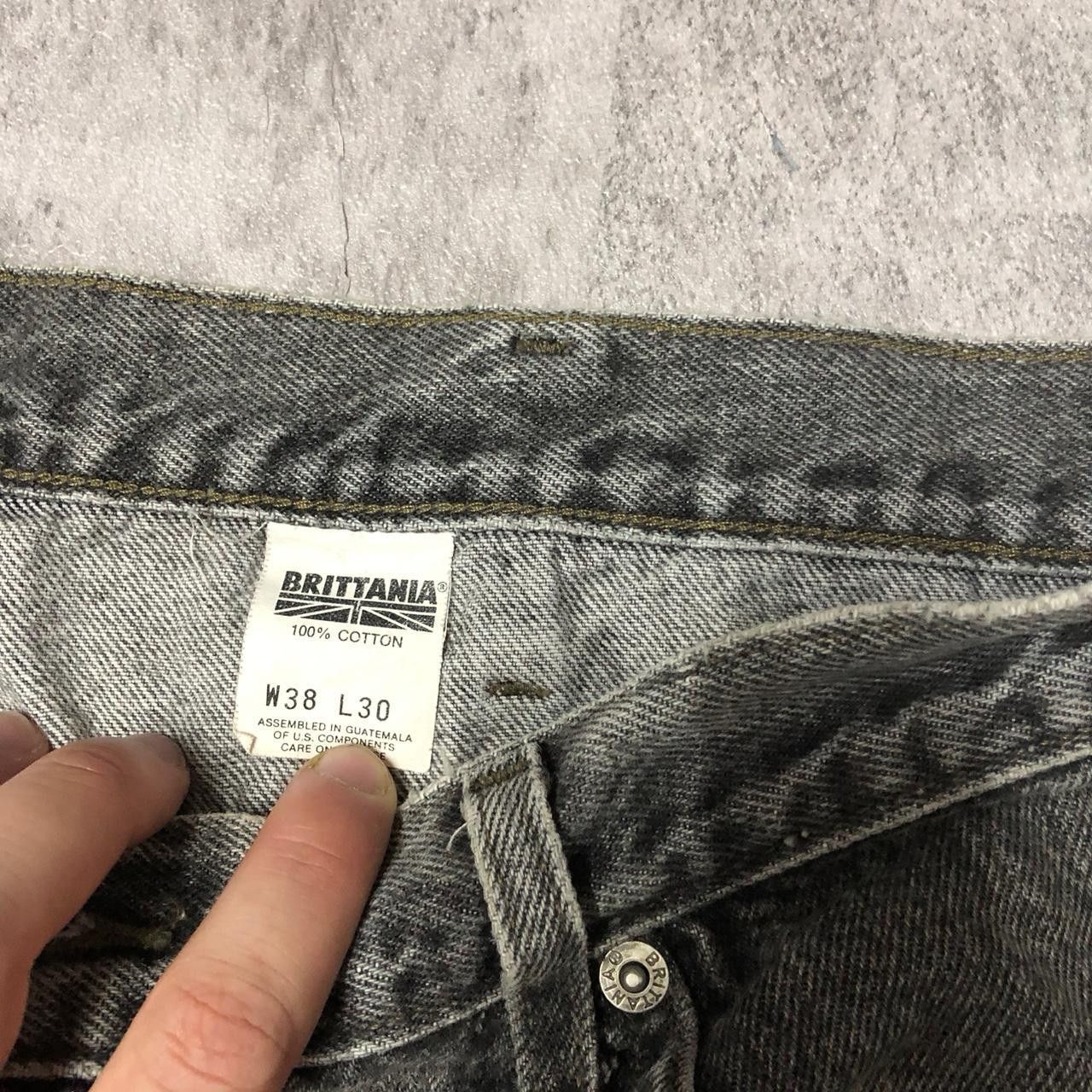 Other Black Brittyania denim jeans Size US 38 / EU 54 - 3 Thumbnail