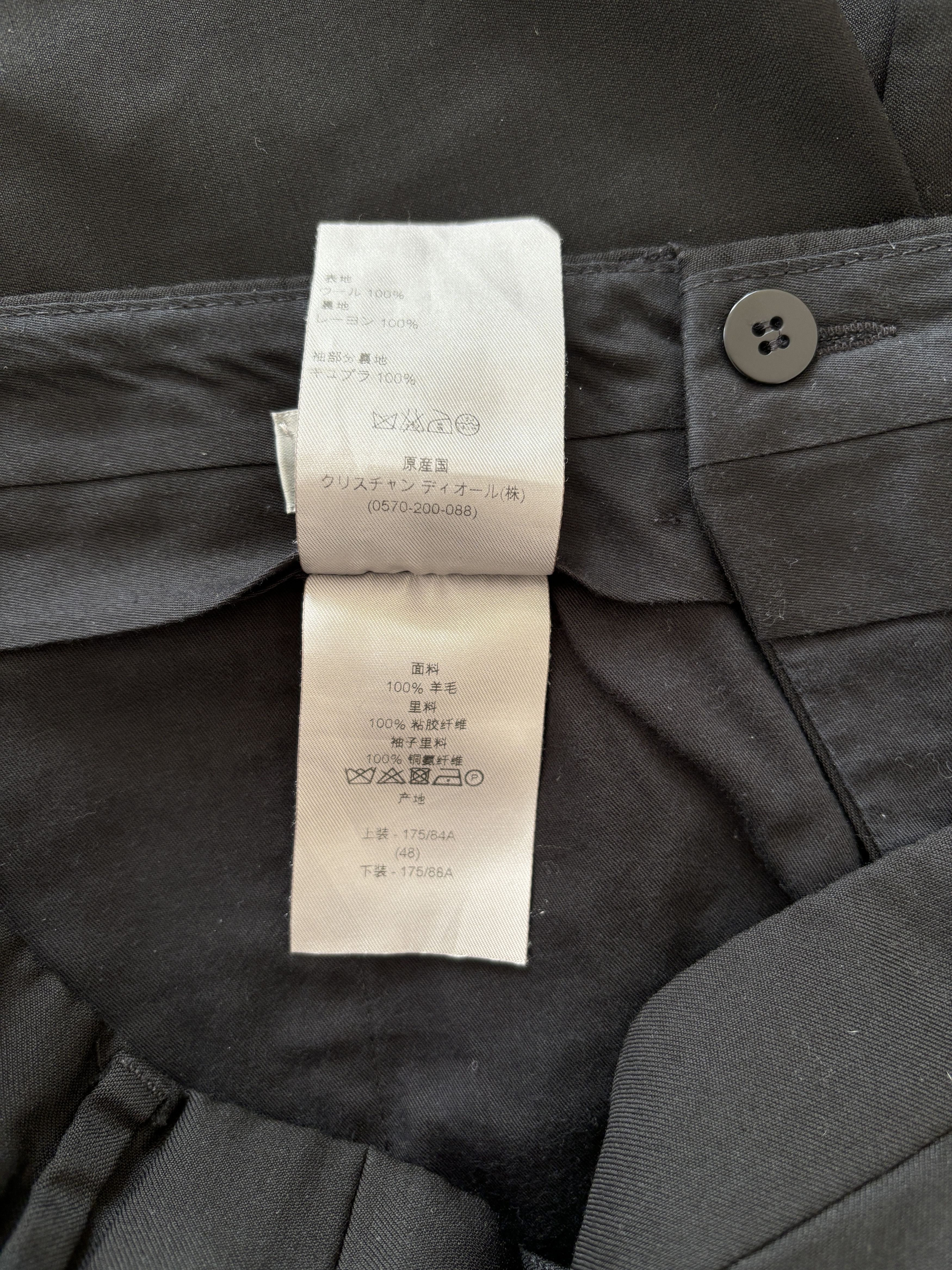 Dior ⚡️QUICK SALE⚡️Dior Black Trousers Pants KVA Size US 32 / EU 48 - 7 Thumbnail