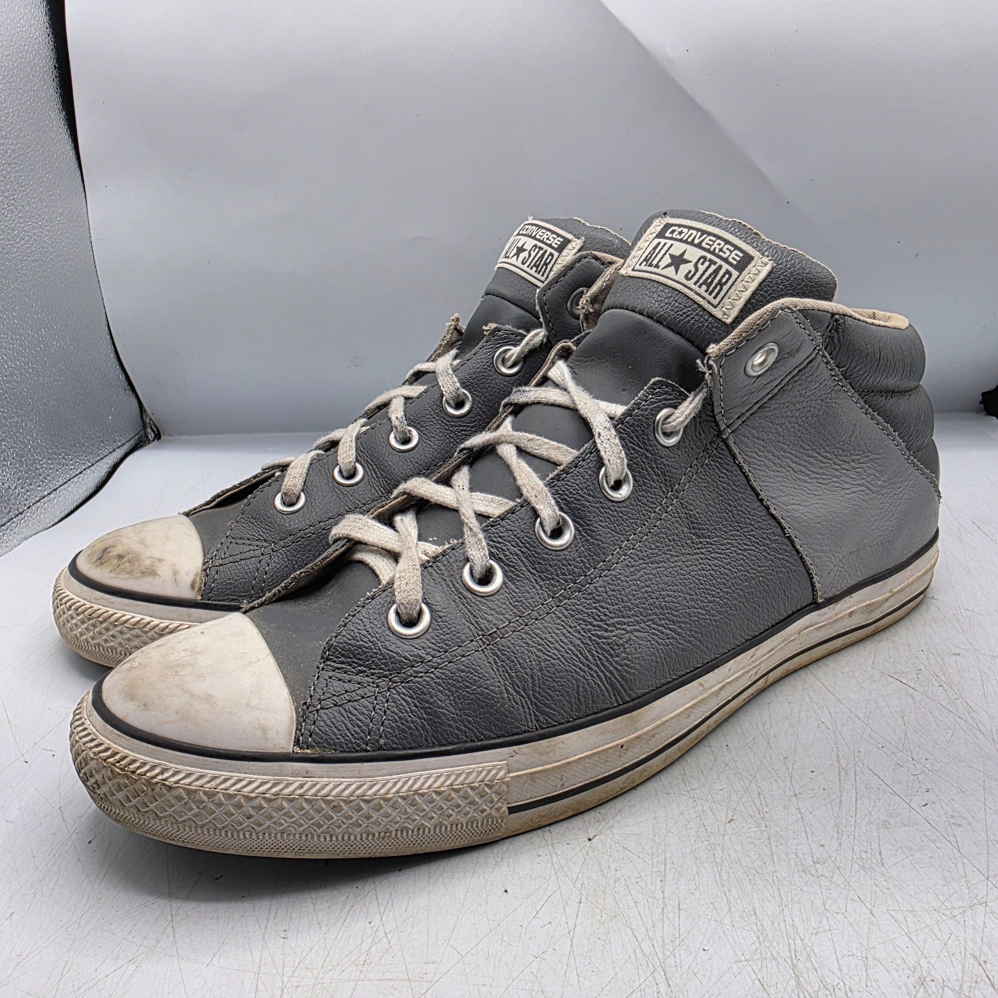Converse Converse All Star Chuck Taylor Street Mid Mens Size 12 Gray Size US 12 / EU 45 - 4 Thumbnail