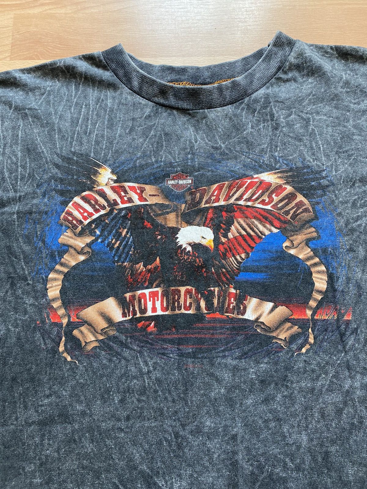 Harley Davidson Vintage Harley Davidson Sleeveless Shirt Sz XL Cut Off 90s Size US XL / EU 56 / 4 - 3 Thumbnail