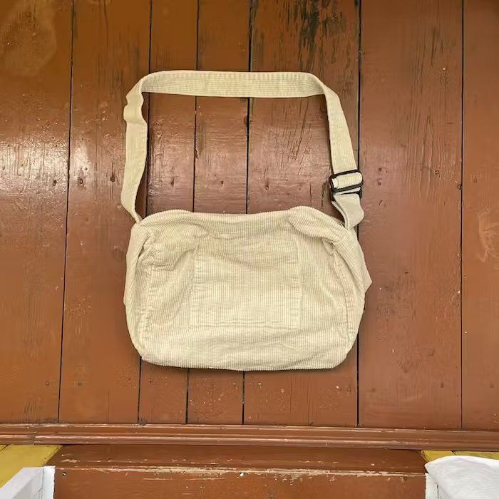 Other Corduroy Crossbody Bag y2k japanese style faded distressed Size ONE SIZE - 3 Thumbnail