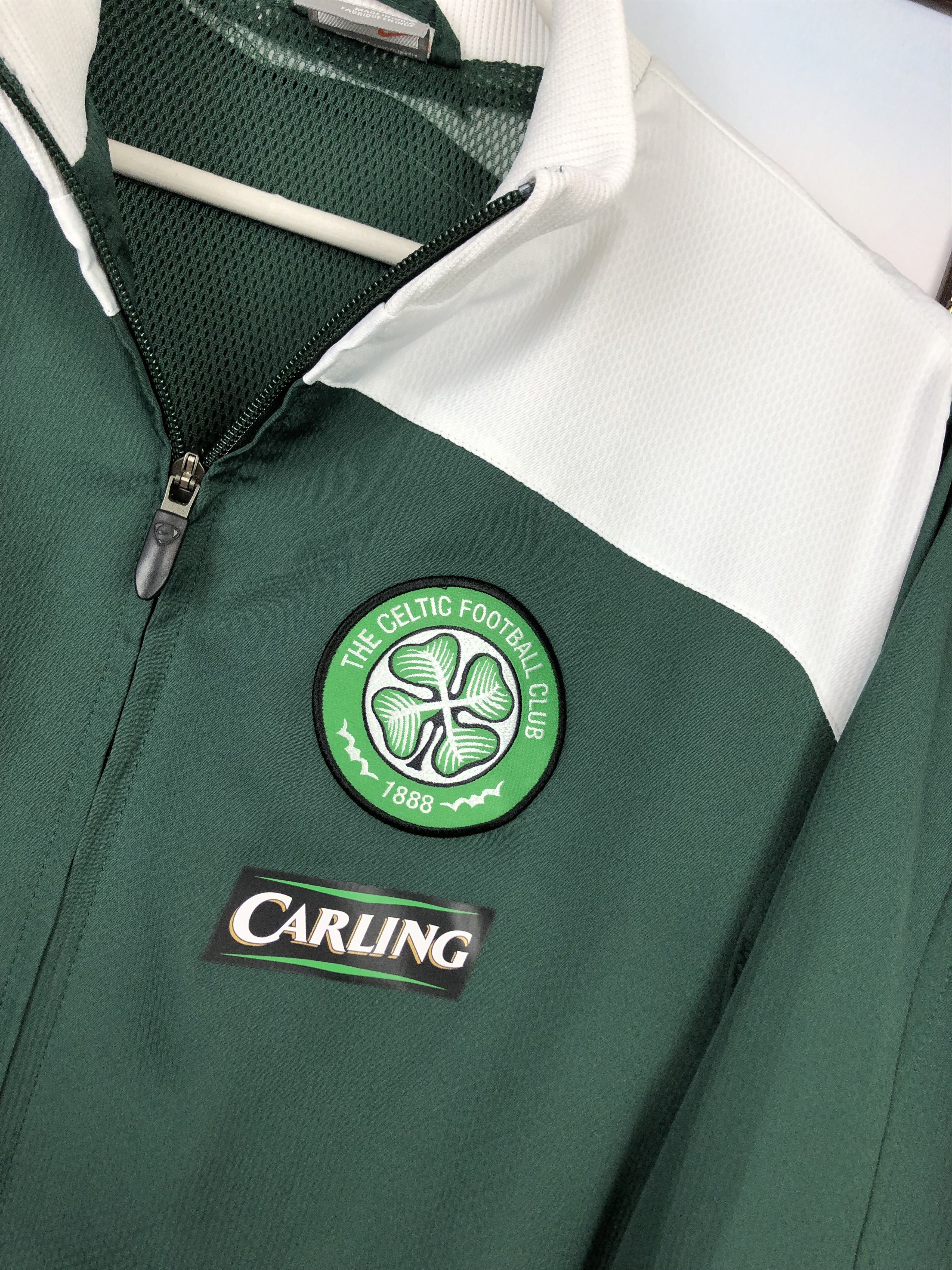 Nike Vintage Nike Celtic Football Jacket Soccer Track Top Mens Size US S / EU 44-46 / 1 - 3 Thumbnail