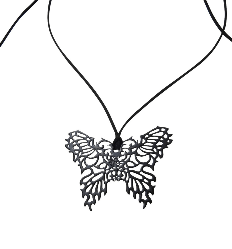Hysteric Glamour Hysteric Glamour Skull butterfly choker Size ONE SIZE - 3 Thumbnail