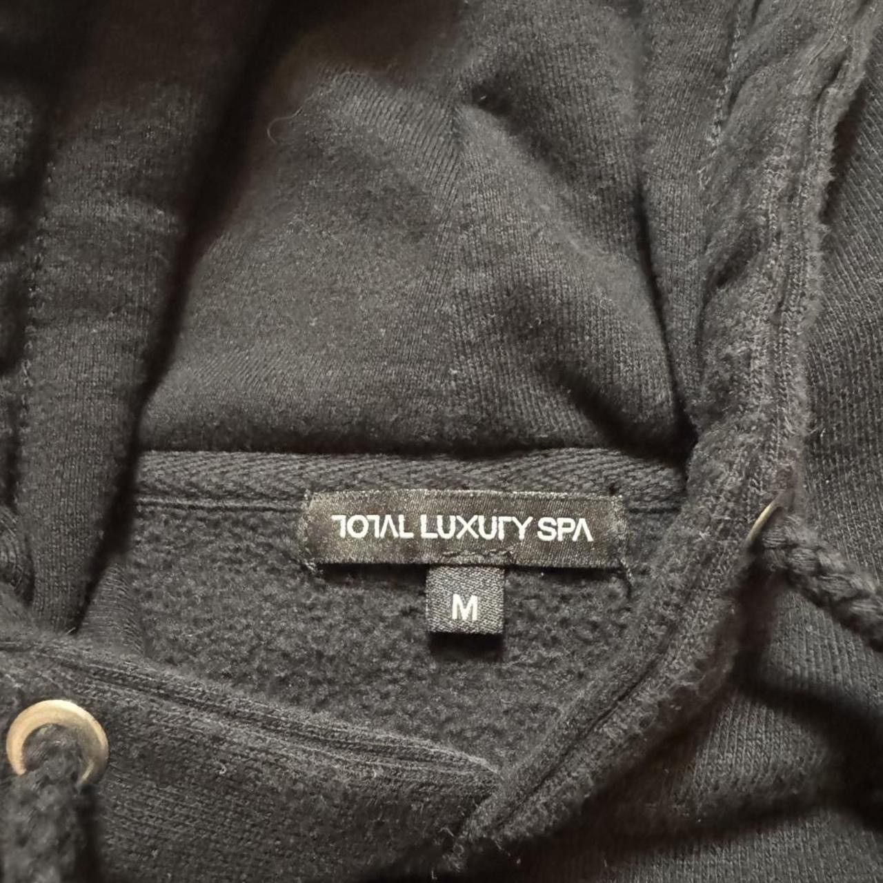 Total Luxury Spa Total Luxury Spa Designer Black Double Sided Hoodie L Size US L / EU 52-54 / 3 - 7 Thumbnail